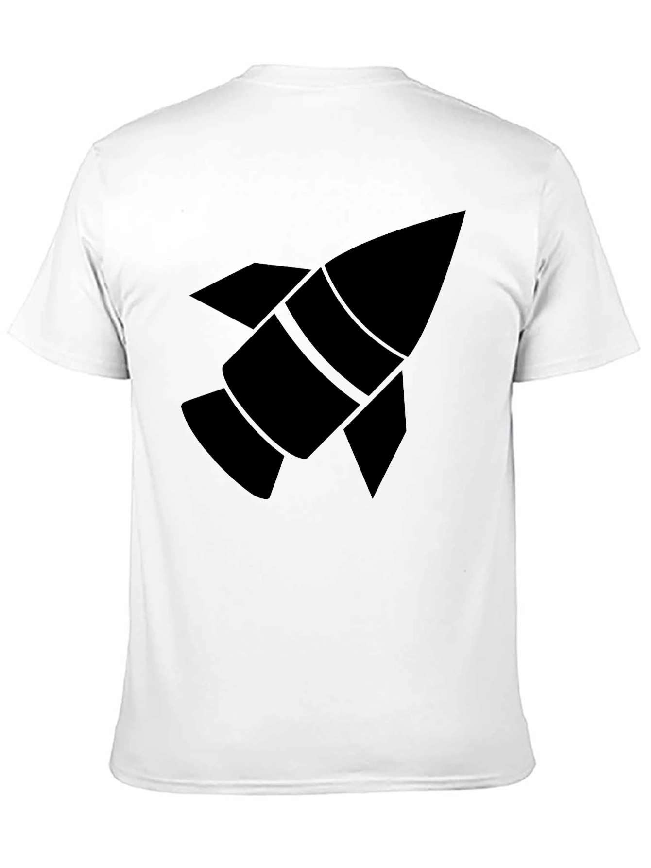 Black Rocket Graphic Black T-Shirt view 11