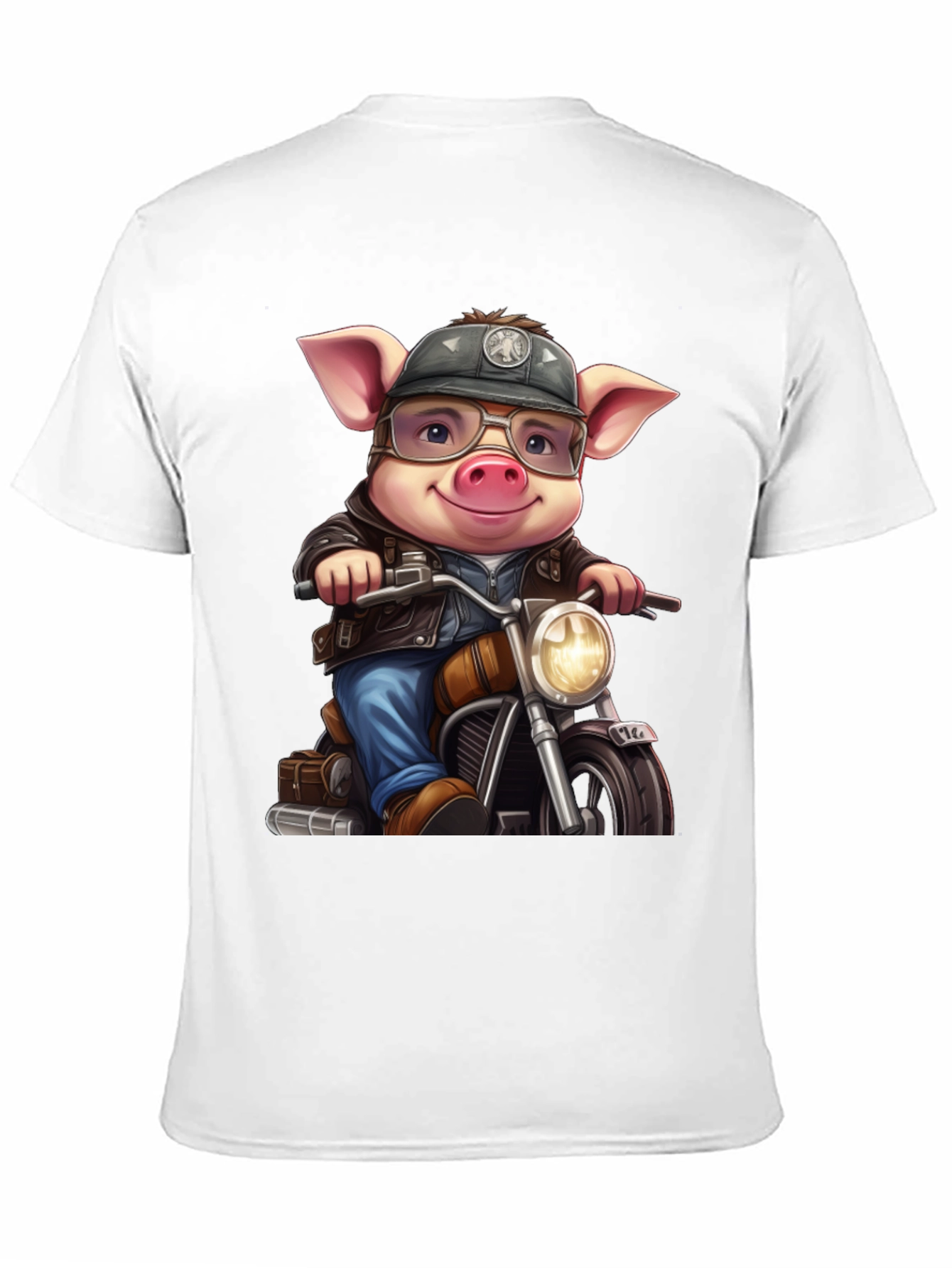 Pig Biker T-Shirt - 11