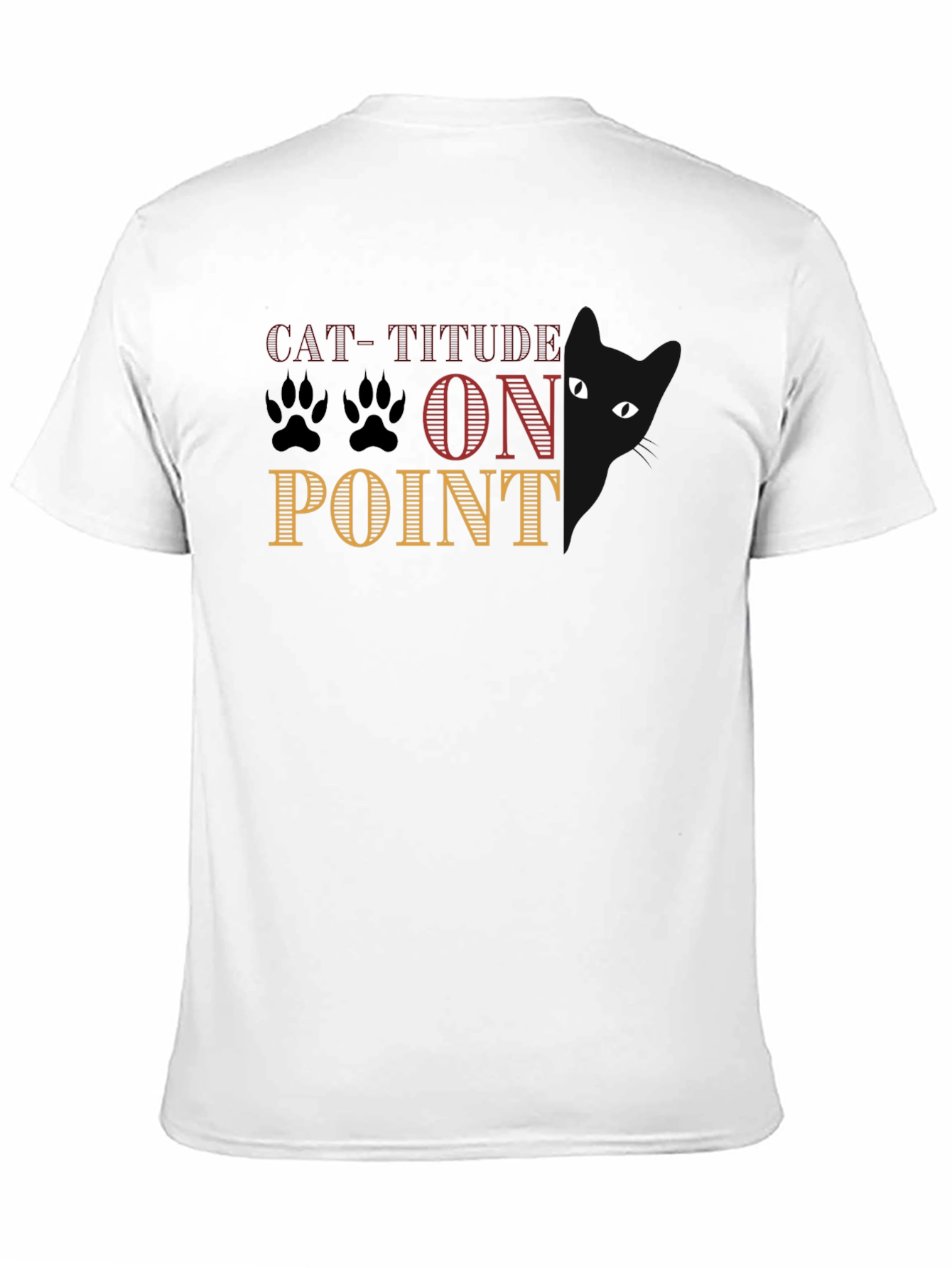 Black Cat-Titude On Point Graphic Tee view 11