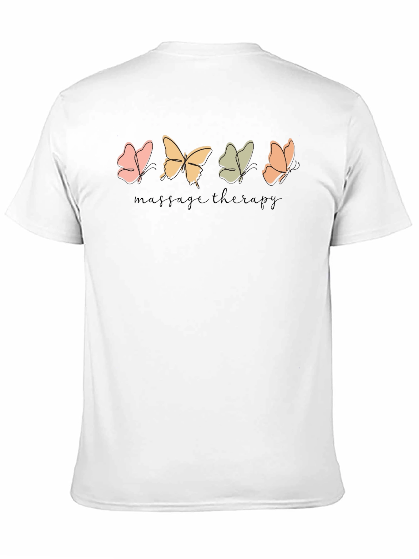 Massage Therapy Butterfly T-Shirt - 11