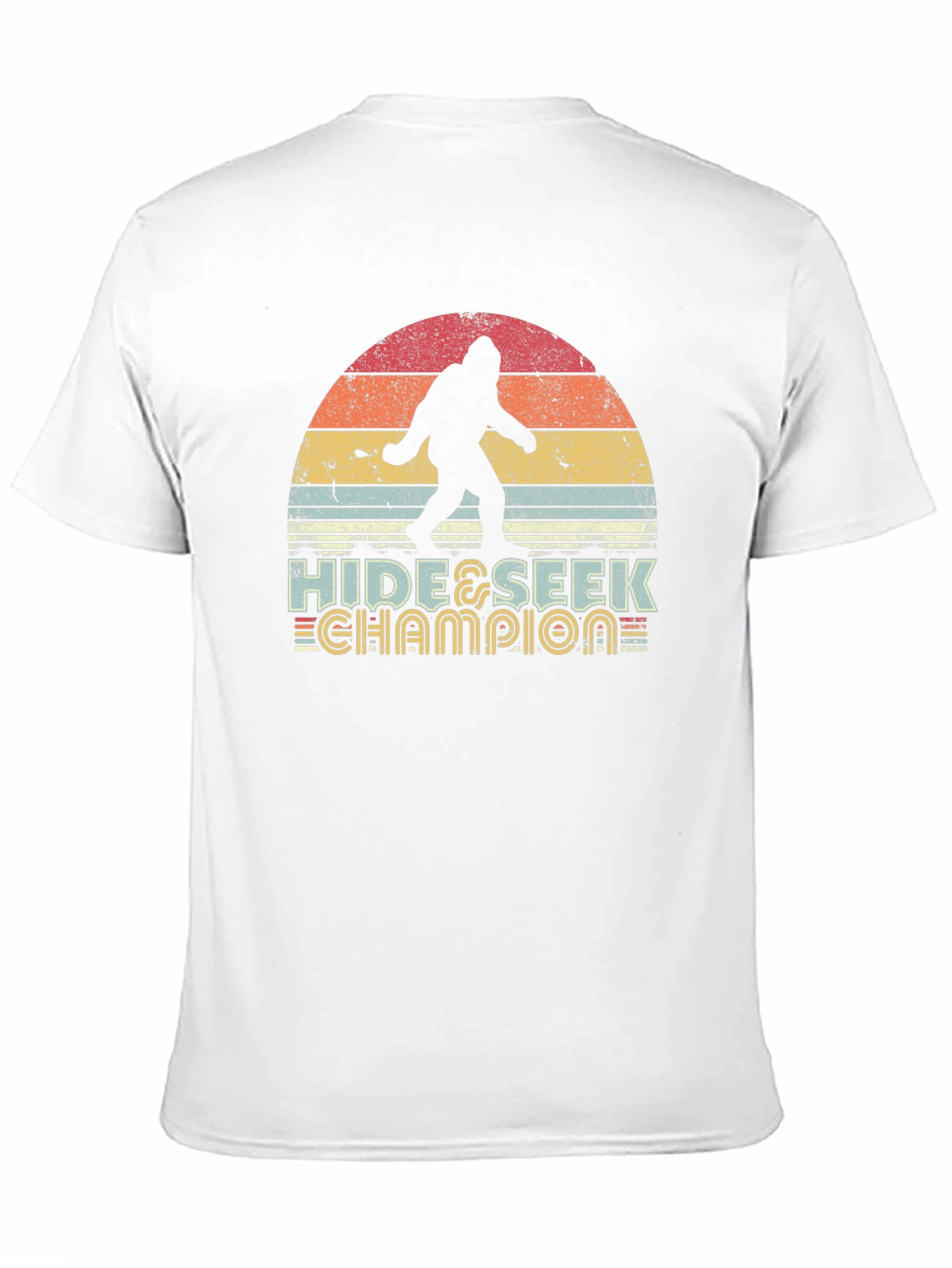 Black Hide & Seek Champion Bigfoot T-Shirt view 11
