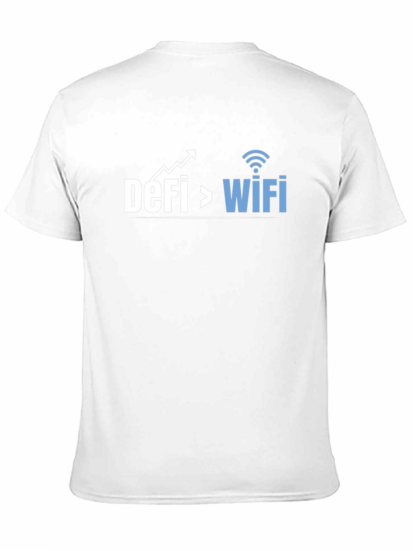 Black DeFi Over WiFi T-Shirt view 11