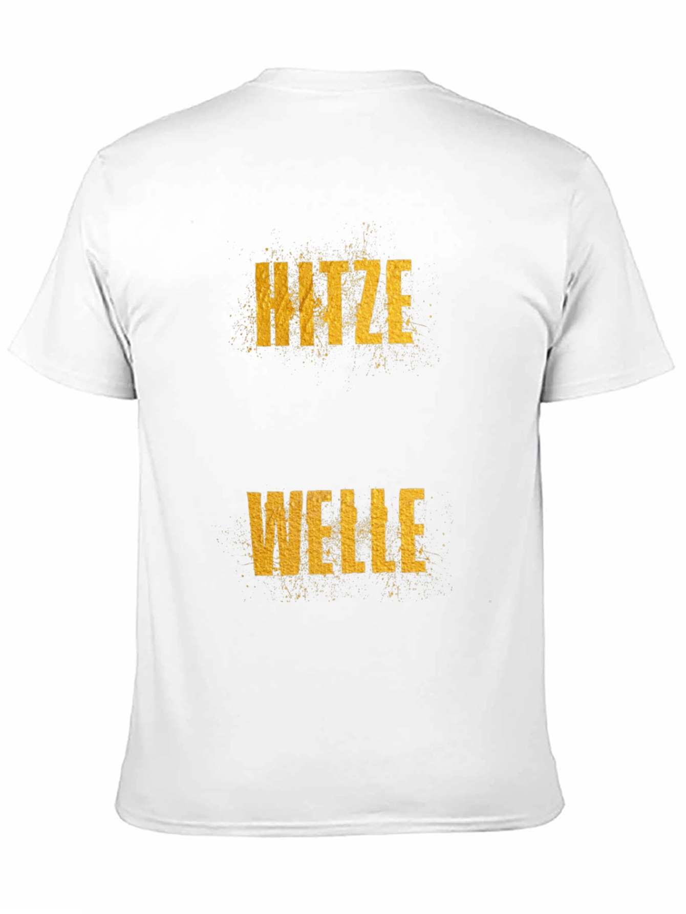 Black Hitzewelle Black Graphic Tee - Heatwave T-Shirt view 11