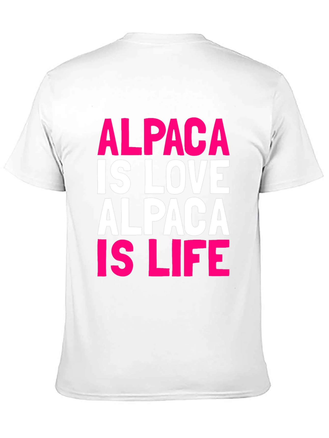 Black Alpaca Love T-Shirt - Trendy Graphic Tee view 11