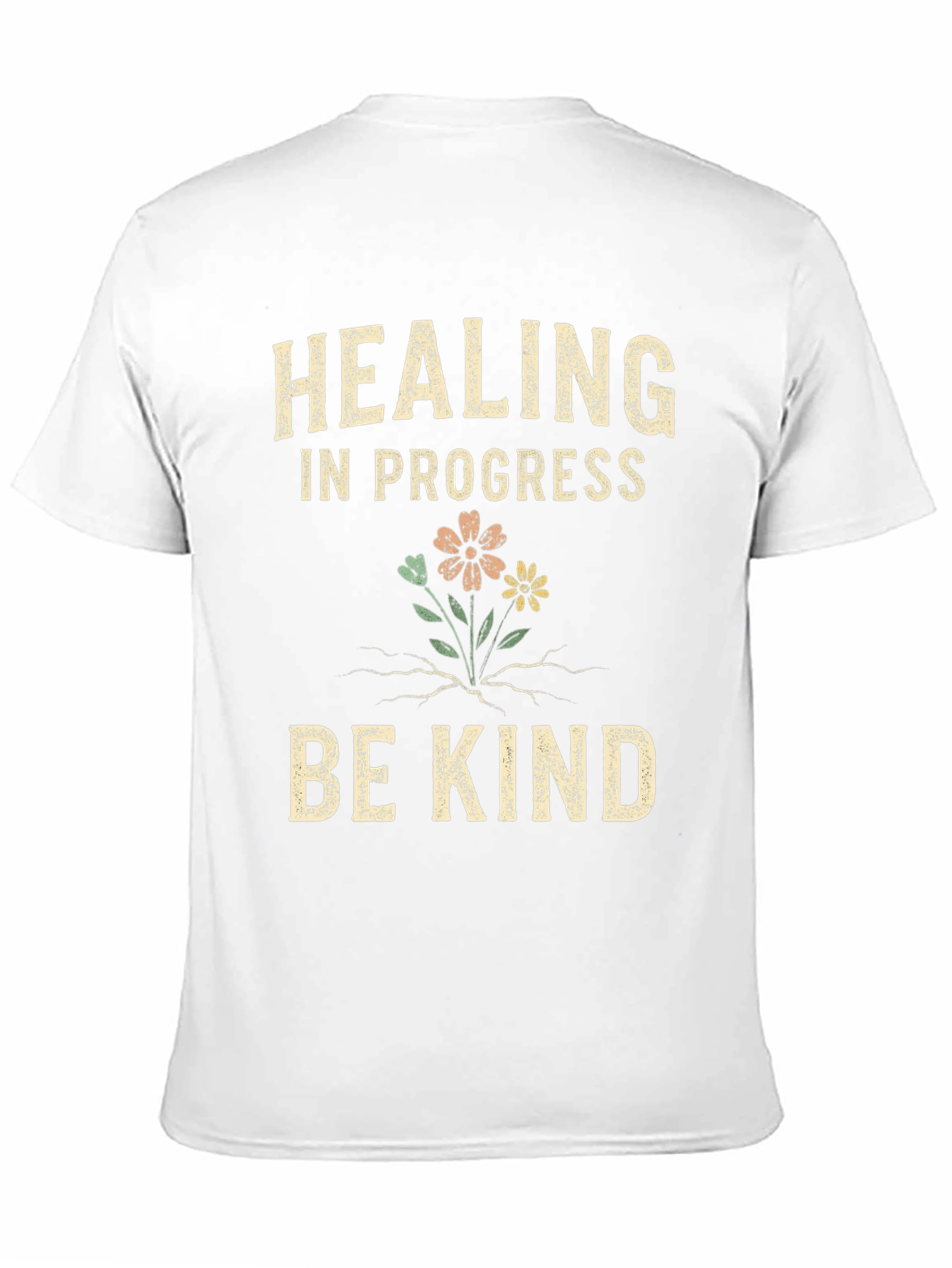 Black Healing In Progress Be Kind Graphic Tee view 11