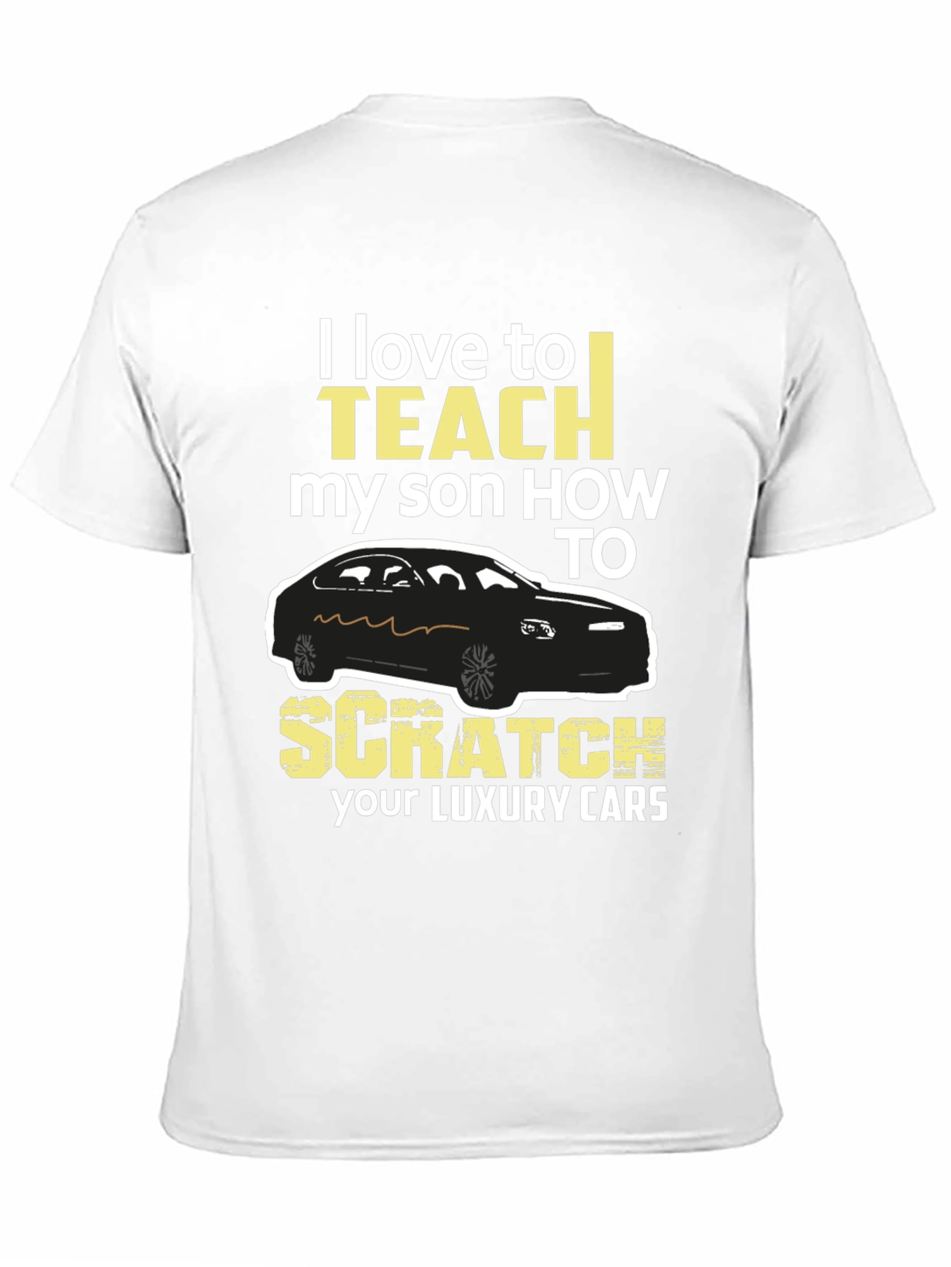 Black I Love To Teach My Son T-Shirt view 11