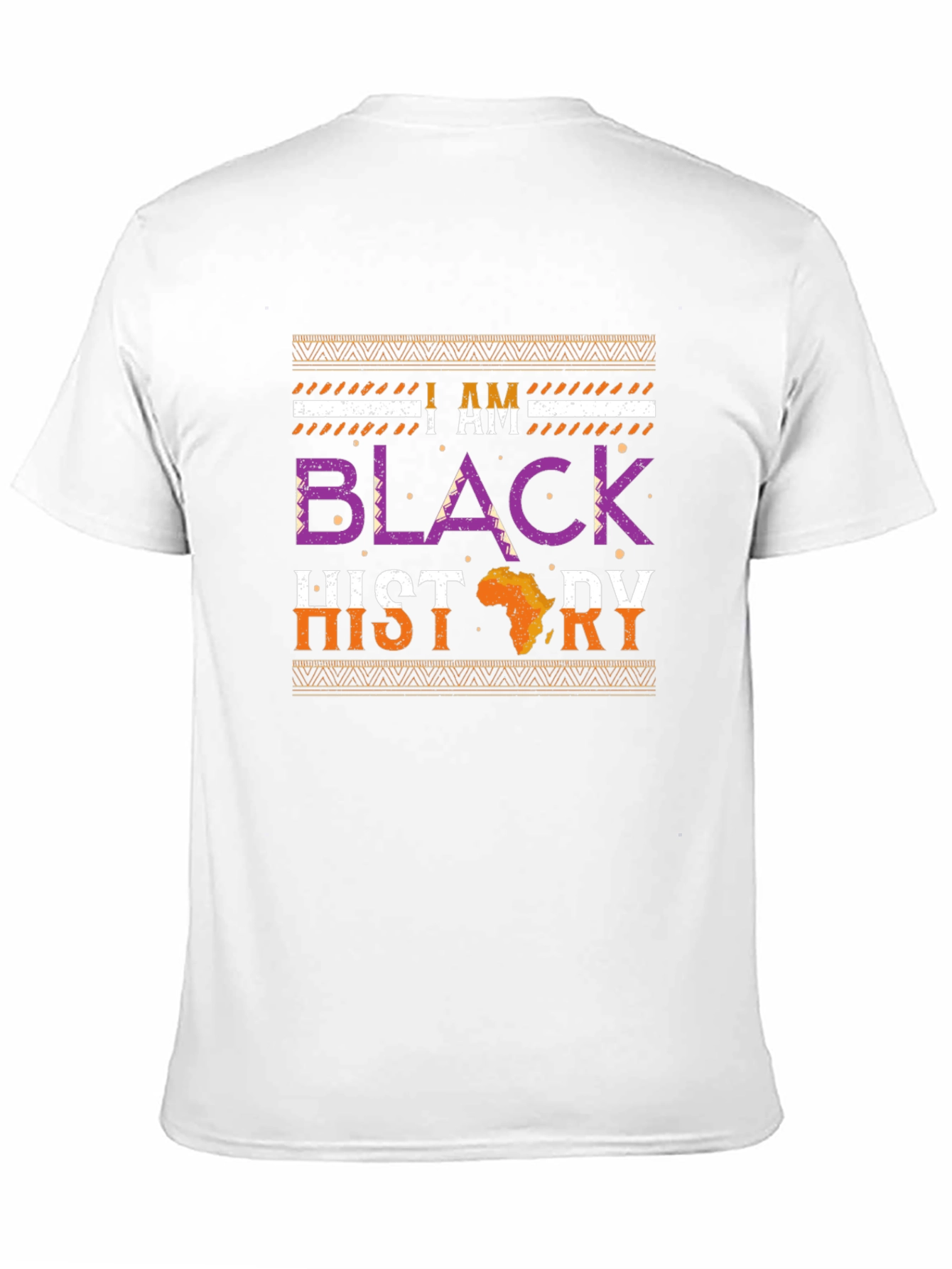 Black I Am Black History T-Shirt view 11