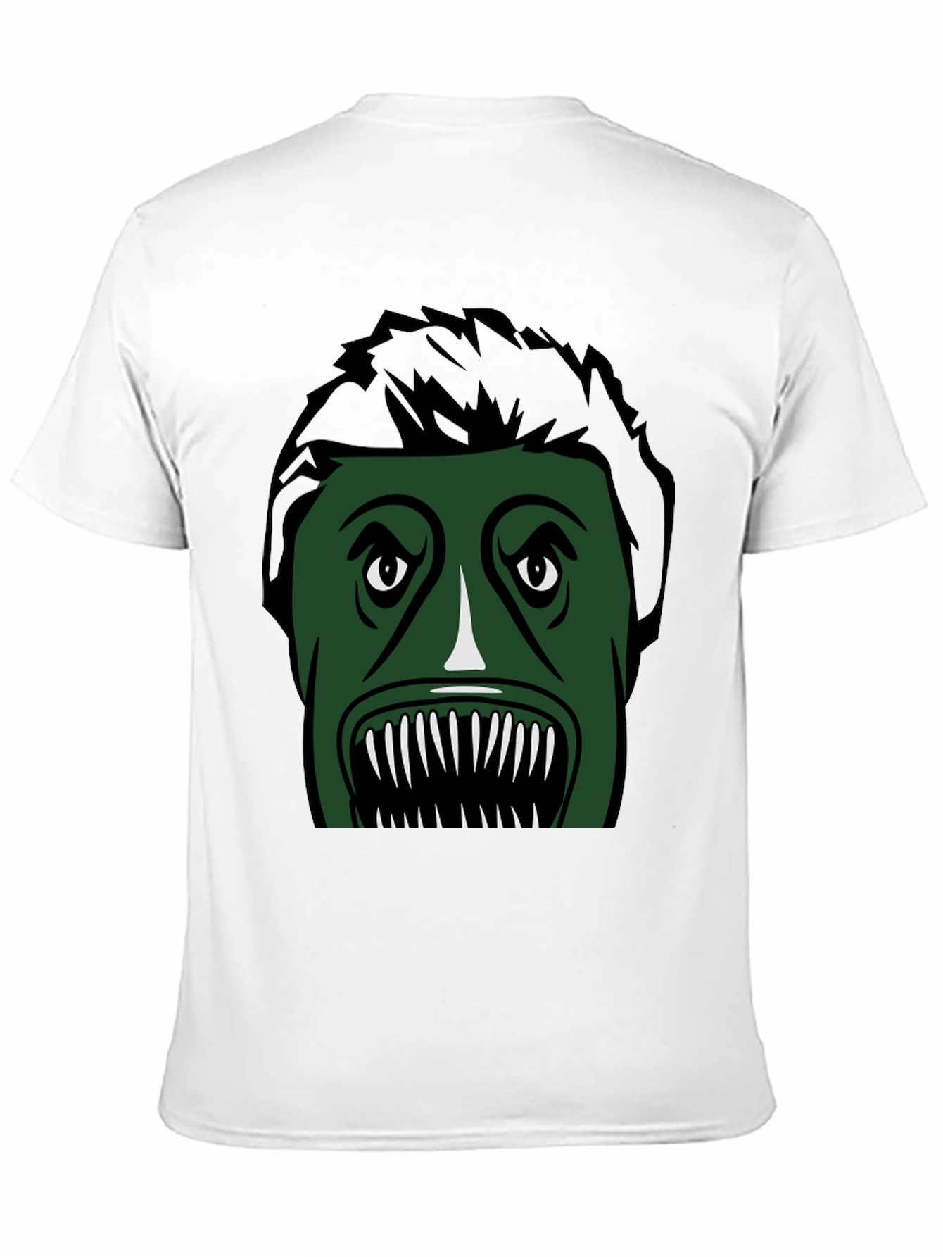 Black Monster Graphic Tee -  Unique Horror Design view 11