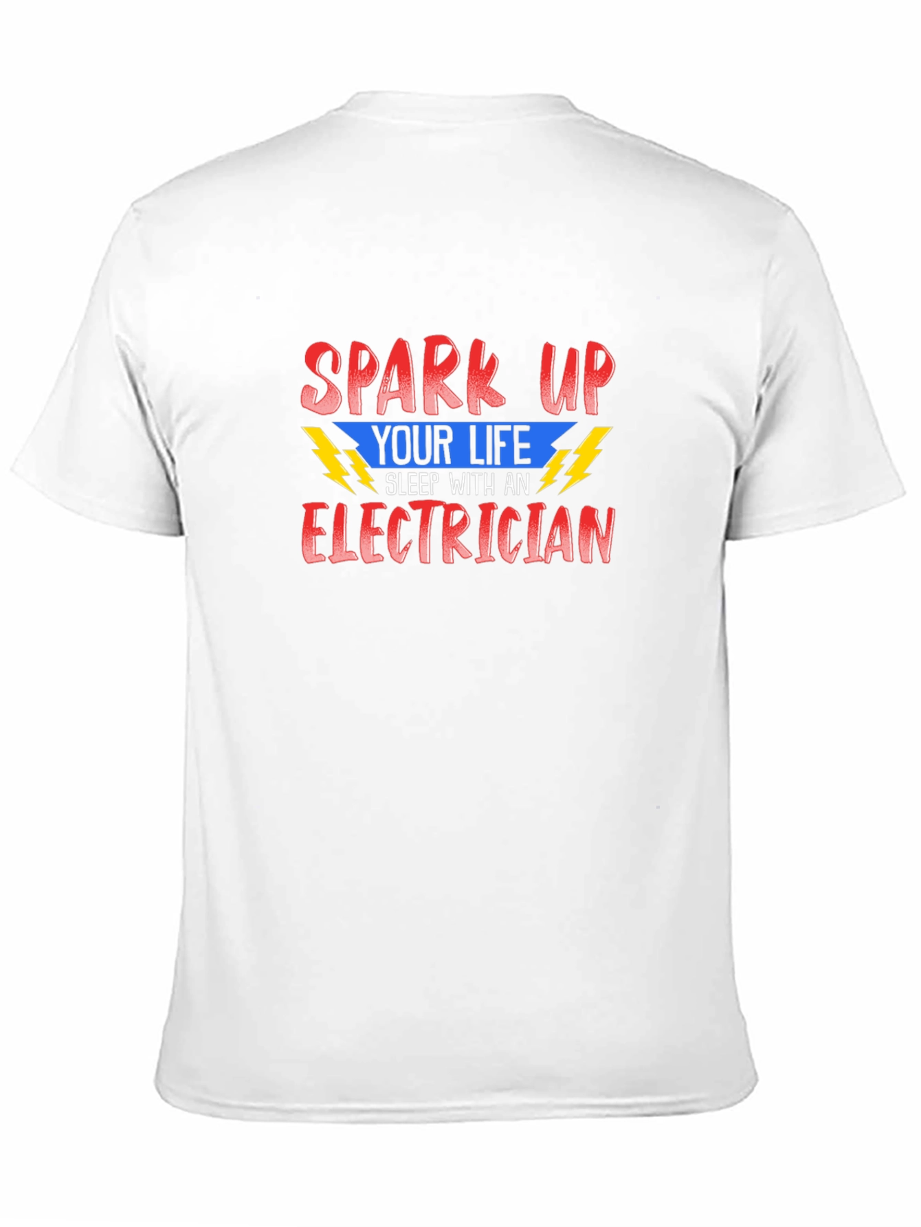 Black Electrician T-Shirt - Spark Up Your Life view 11
