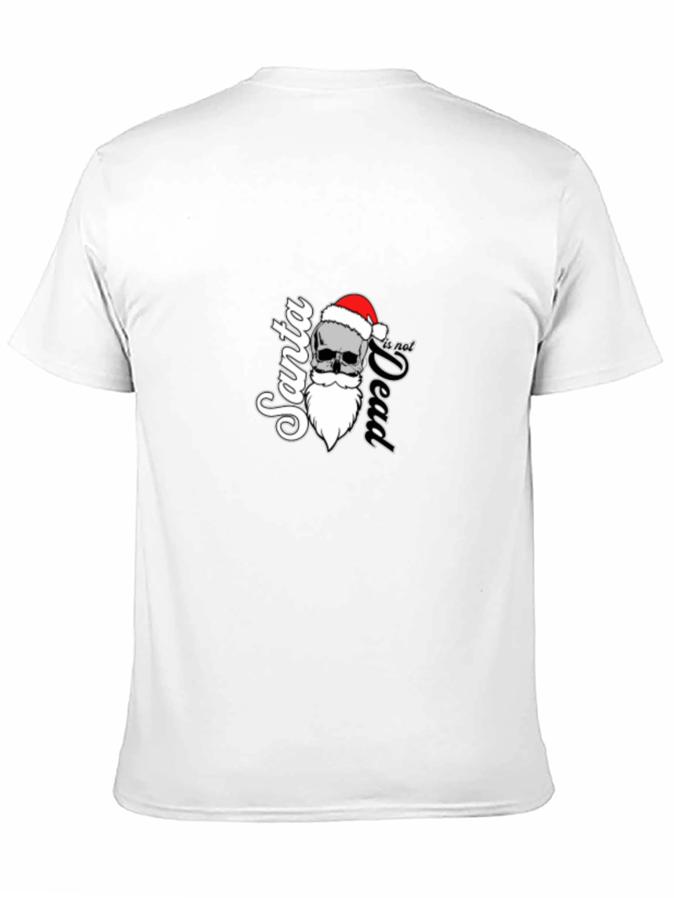 Black Santa is not Dead Graphic T-Shirt view 11