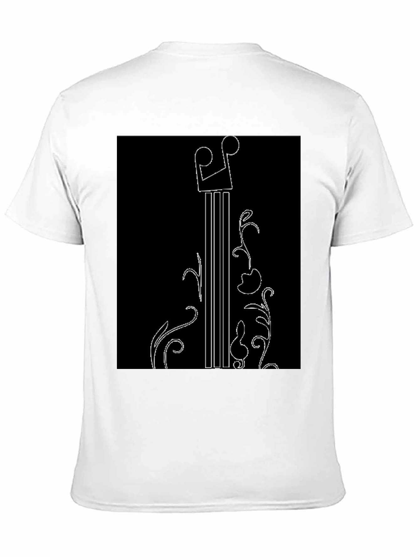 Black Music Inspired Black Graphic Tee view 11