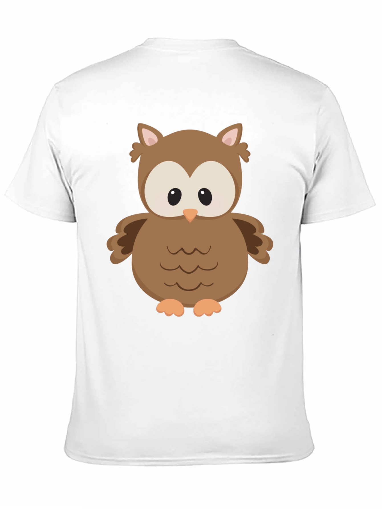 Black Owl Graphic Print T-Shirt - Unisex view 11
