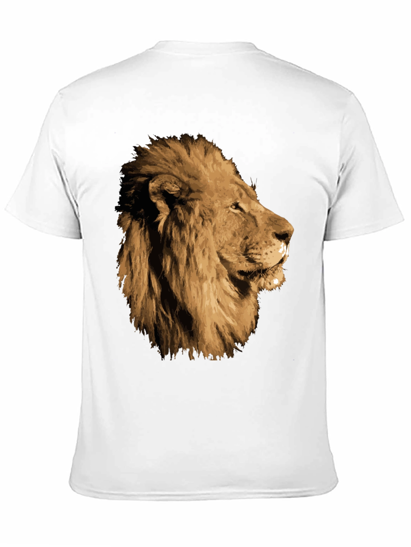 Black Lion Graphic T-Shirt - Black view 11