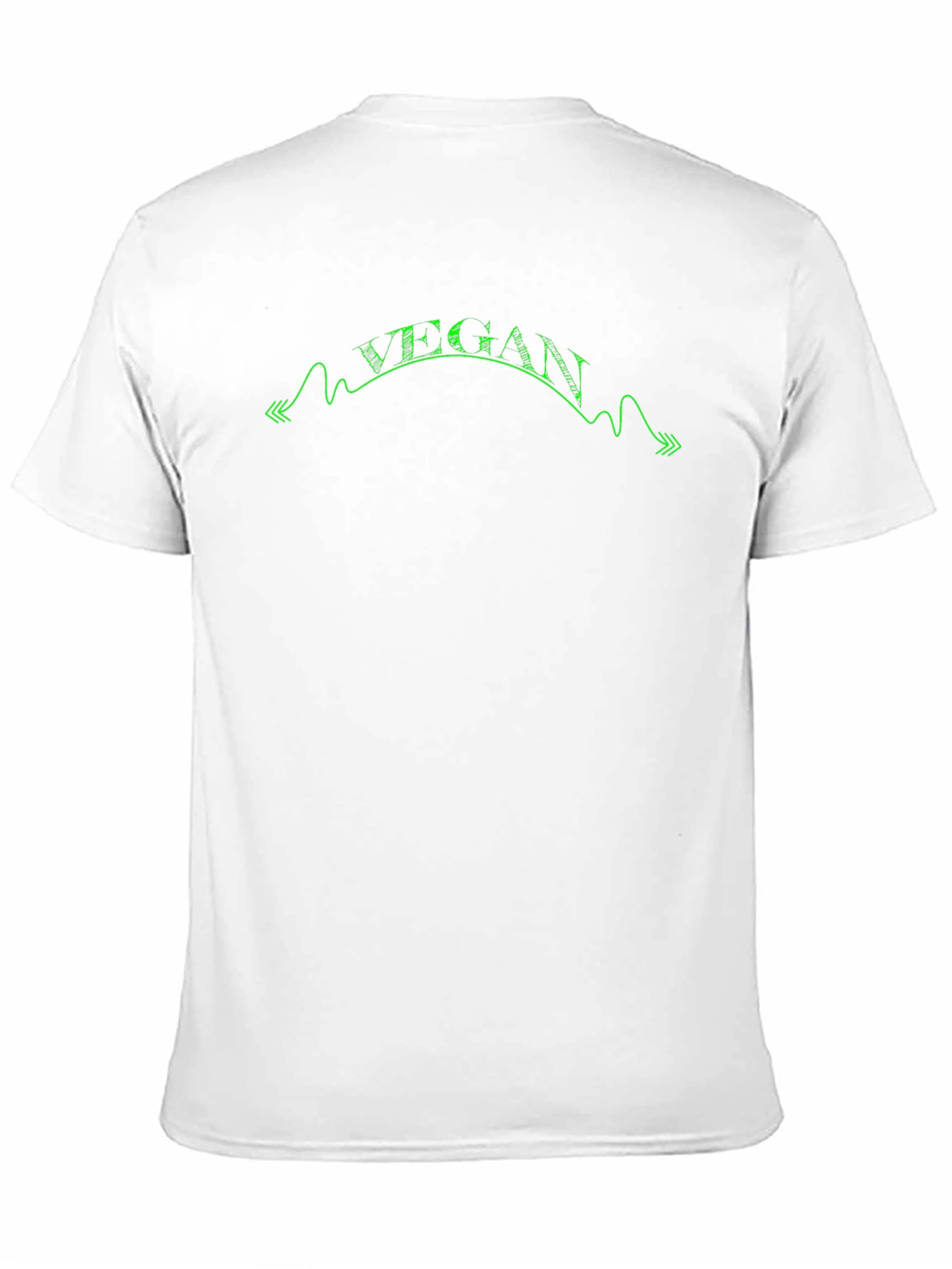 Vegan Graphic Tee - Black - 11