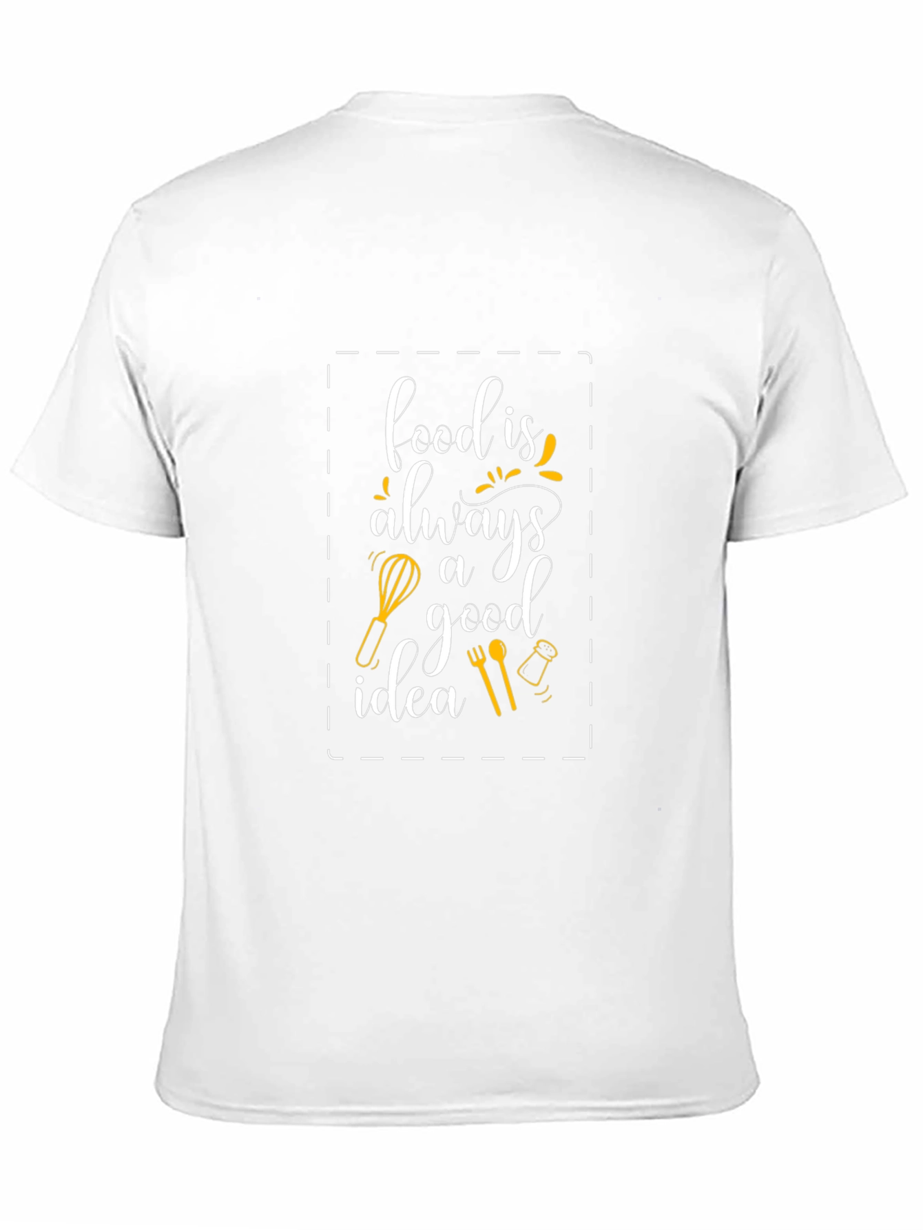 Black Food is Always a Good Idea - Black T-shirt view 11