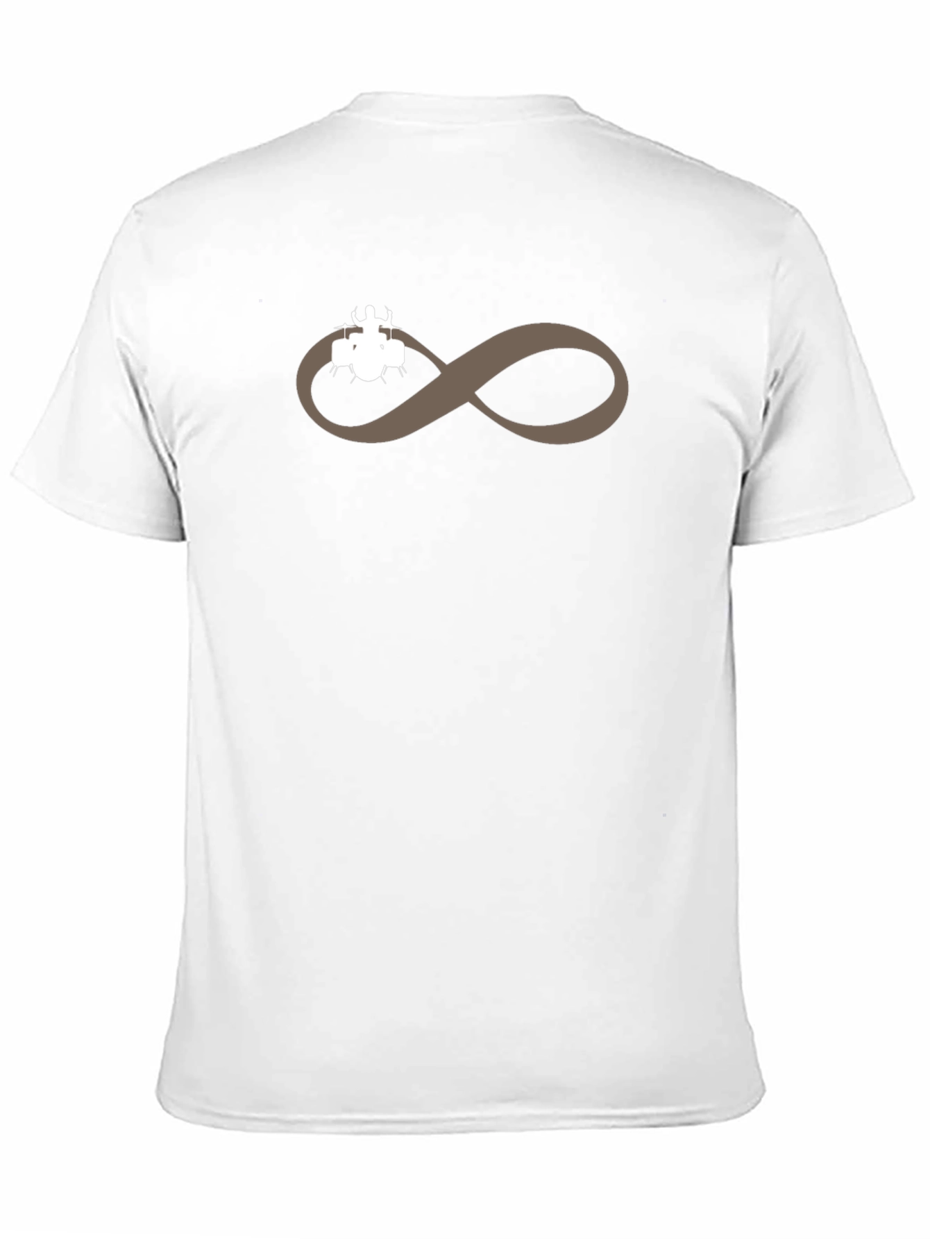 Black Drummer Infinity Symbol Graphic Tee - Black view 11