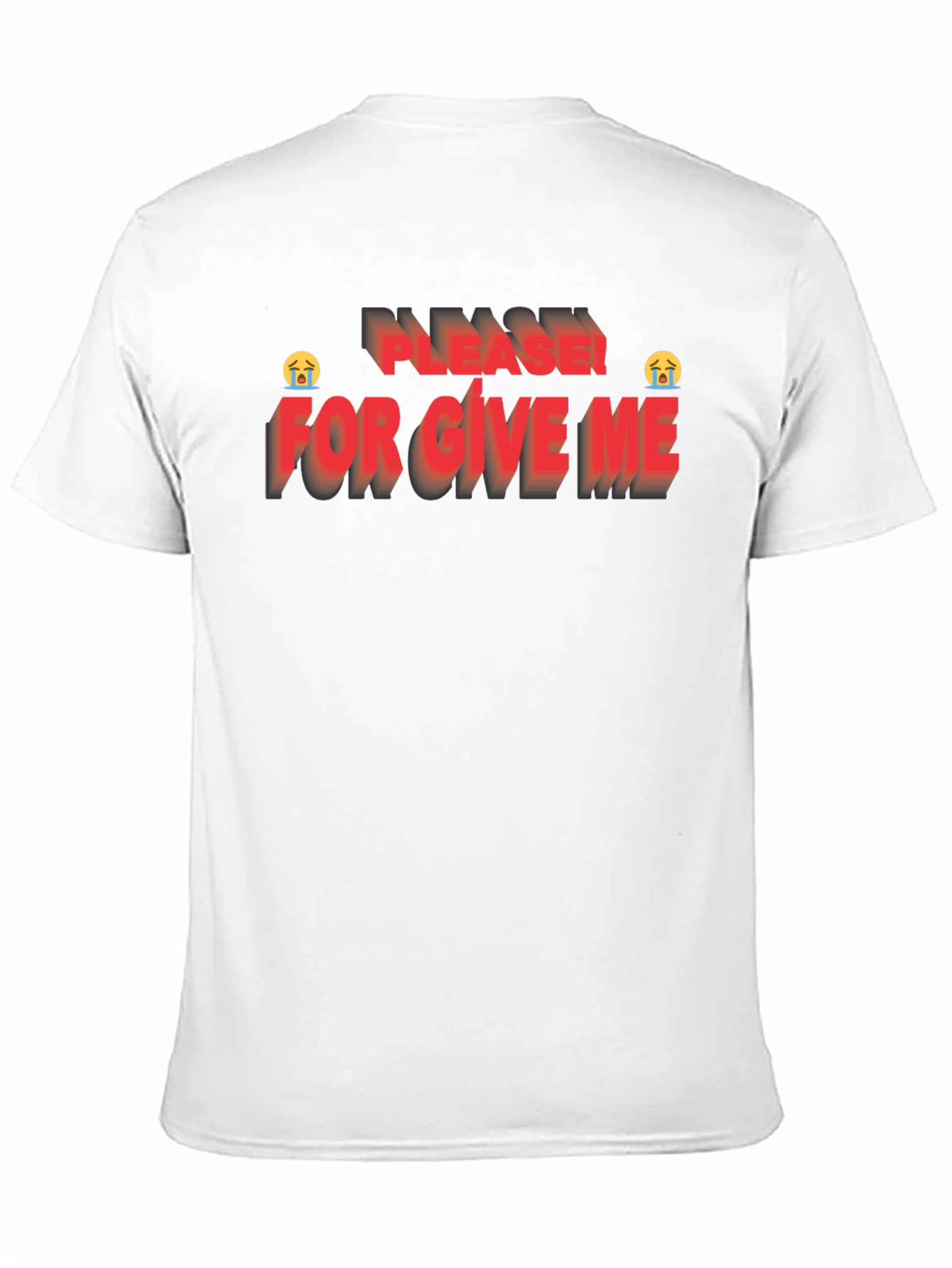 Black Please Forgive Me Graphic Tee - Trendy Apology Shirt view 11