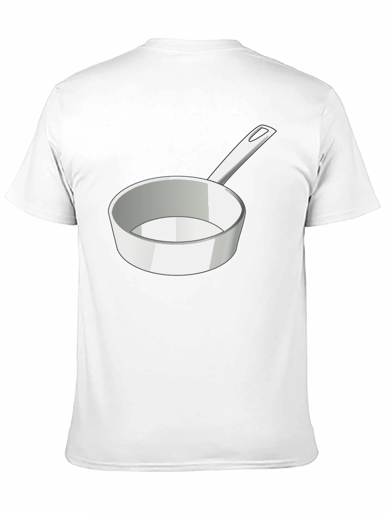 Black Novelty Pan Graphic T-Shirt view 11