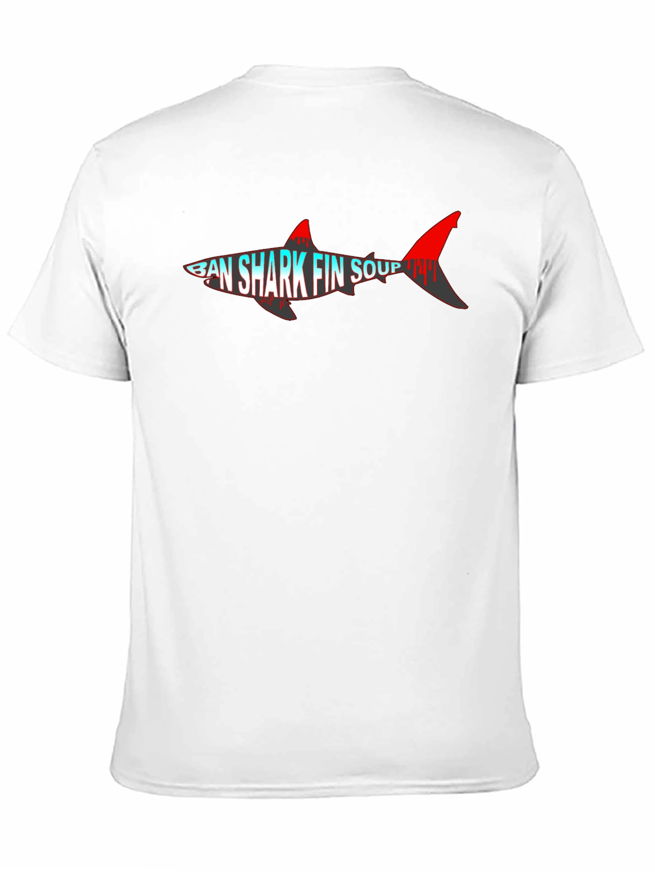 Black Ban Shark Fin Soup T-Shirt view 11