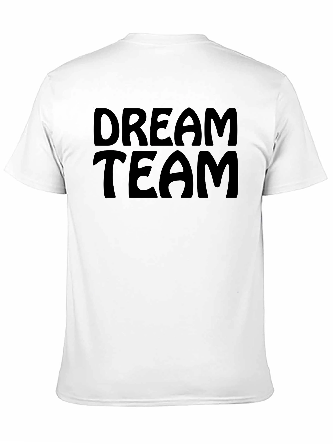 Black Dream Team Black Graphic T-Shirt view 11