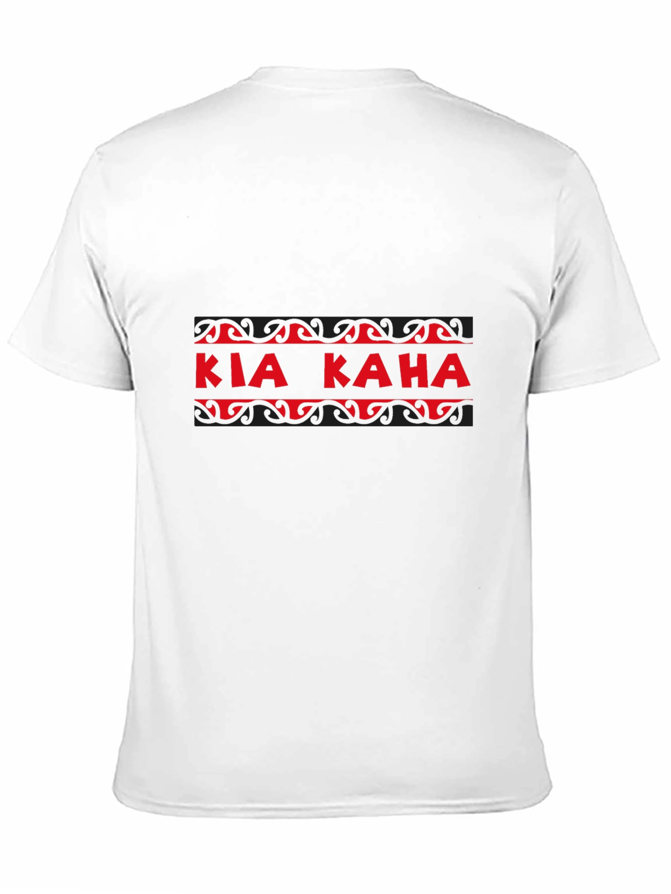 Black Kia Kaha Graphic Tee - Black view 11