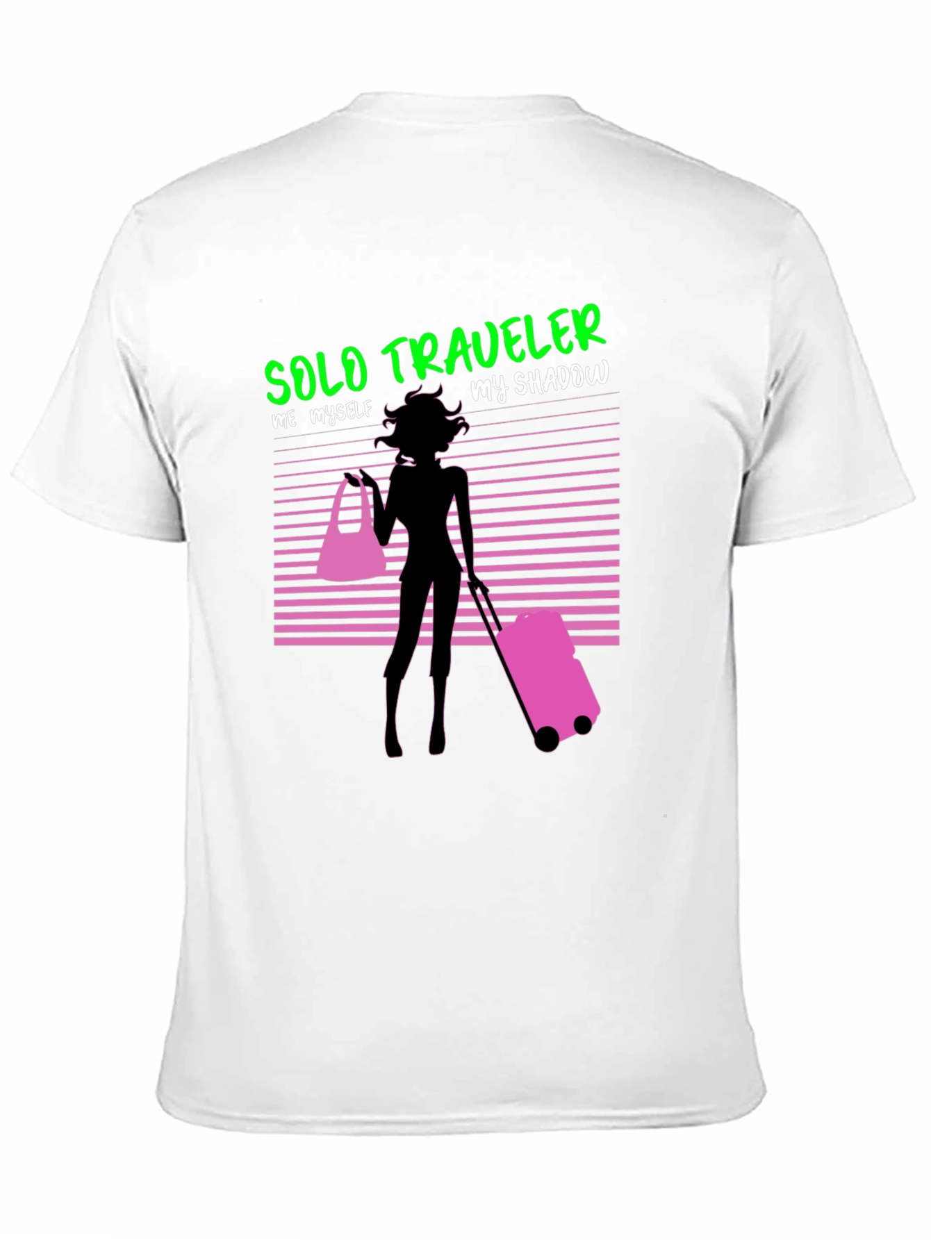 Solo Traveler Graphic Tee - Black Cotton T-Shirt - 11