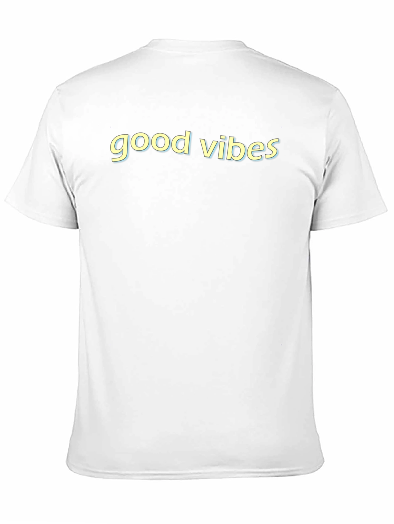 Black Good Vibes Black Graphic Tee view 11