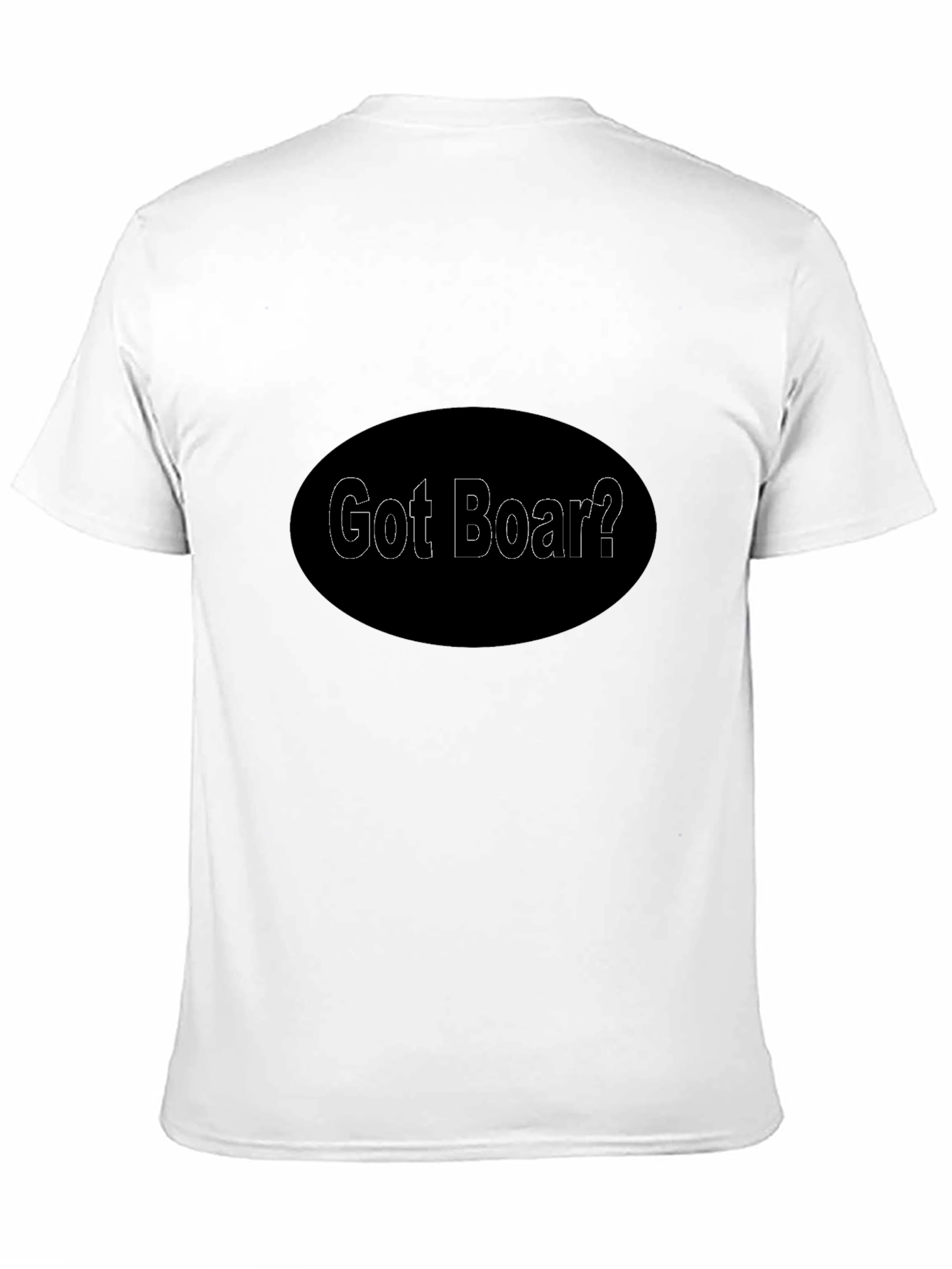Black Got Boar? Black Graphic T-Shirt for Men view 11