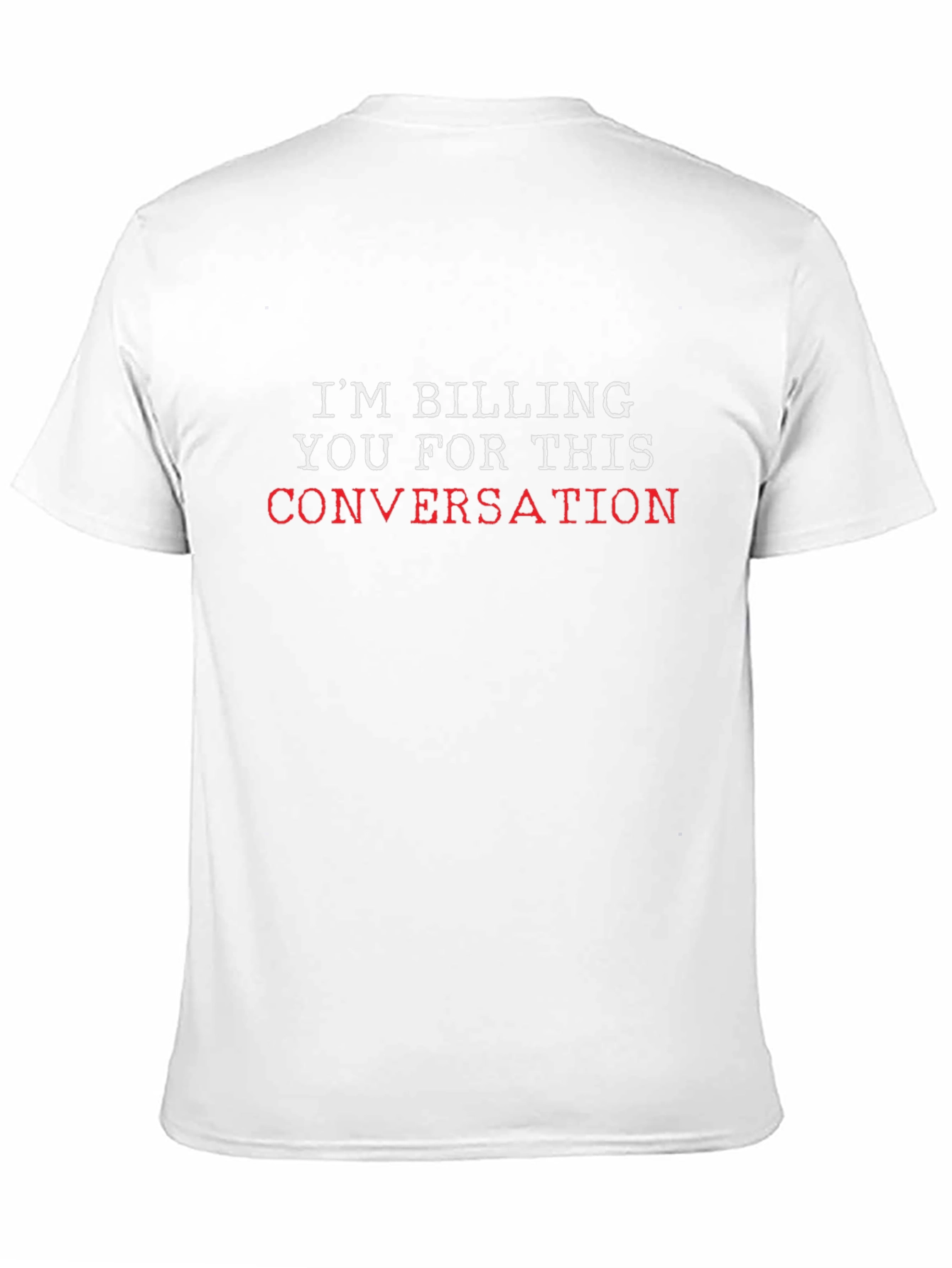 Black Billing You Conversation Graphic Tee view 11