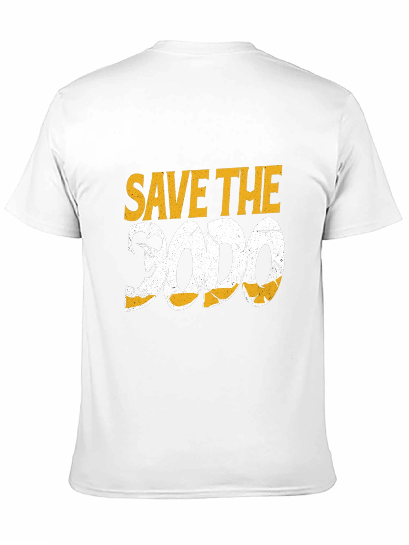 Black Save the Dodo Graphic Tee - Black Cotton T-Shirt view 11