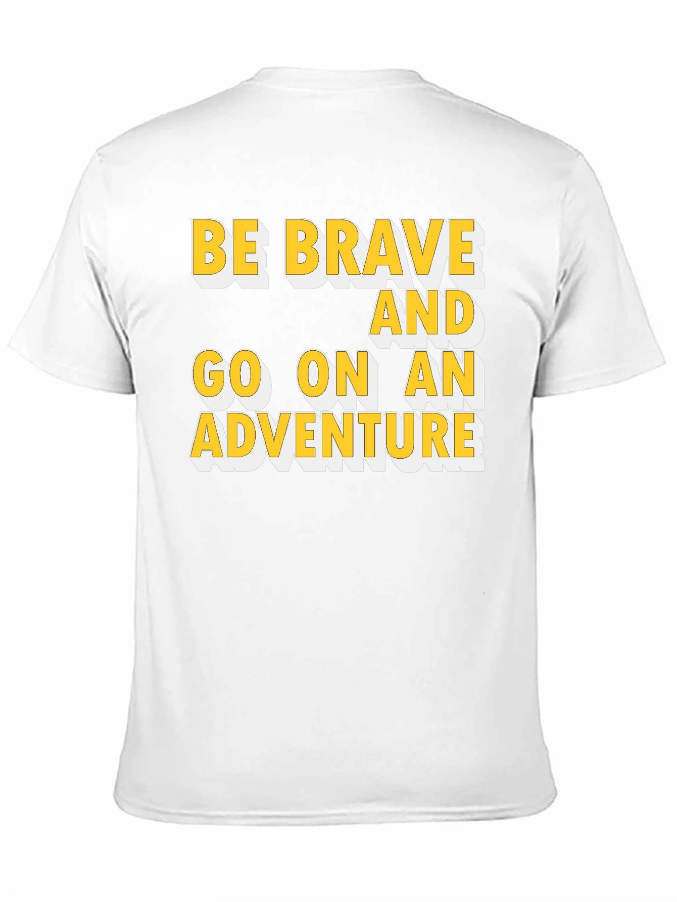Black Be Brave Adventure Graphic Tee view 11