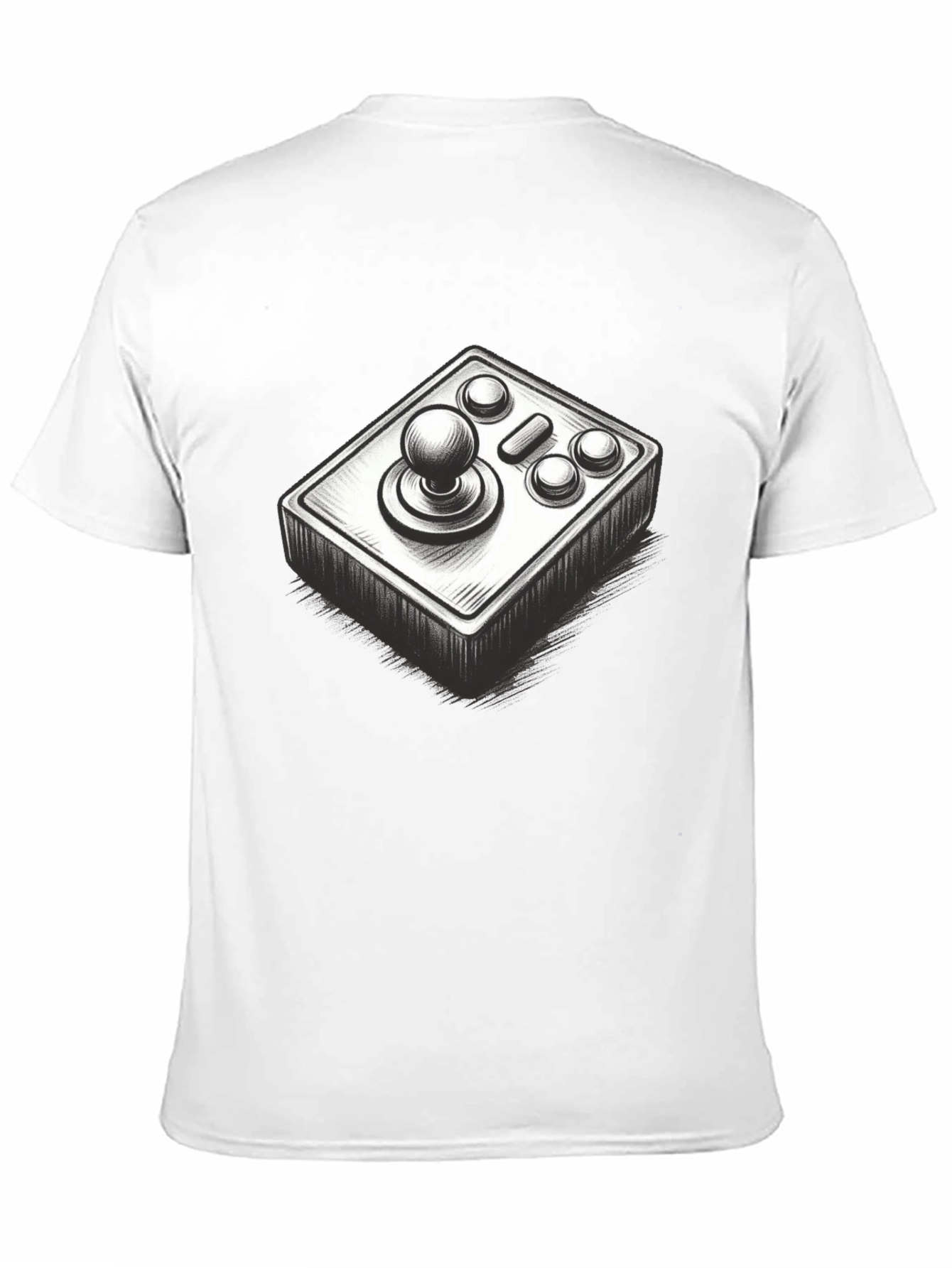 Black Retro Arcade Gamer T-Shirt view 11