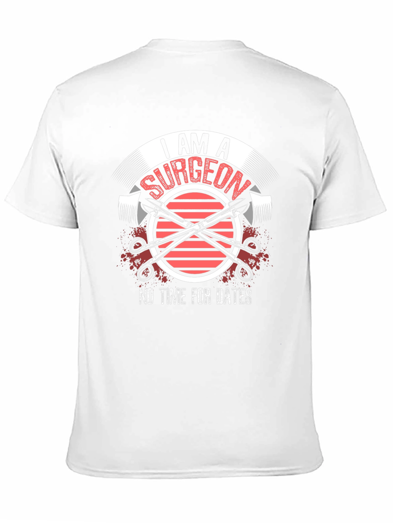Black I Am A Surgeon Graphic T-Shirt view 11