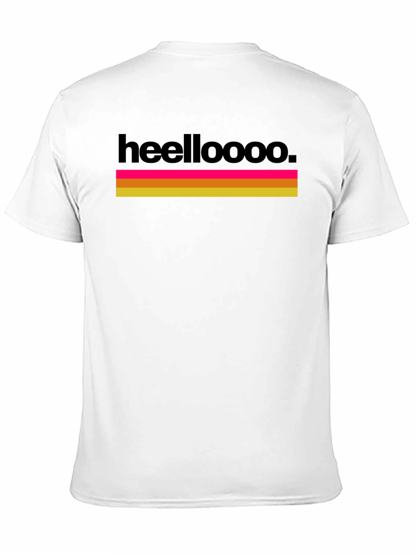 Black Heelloooo. Graphic Tee - Retro Style view 11