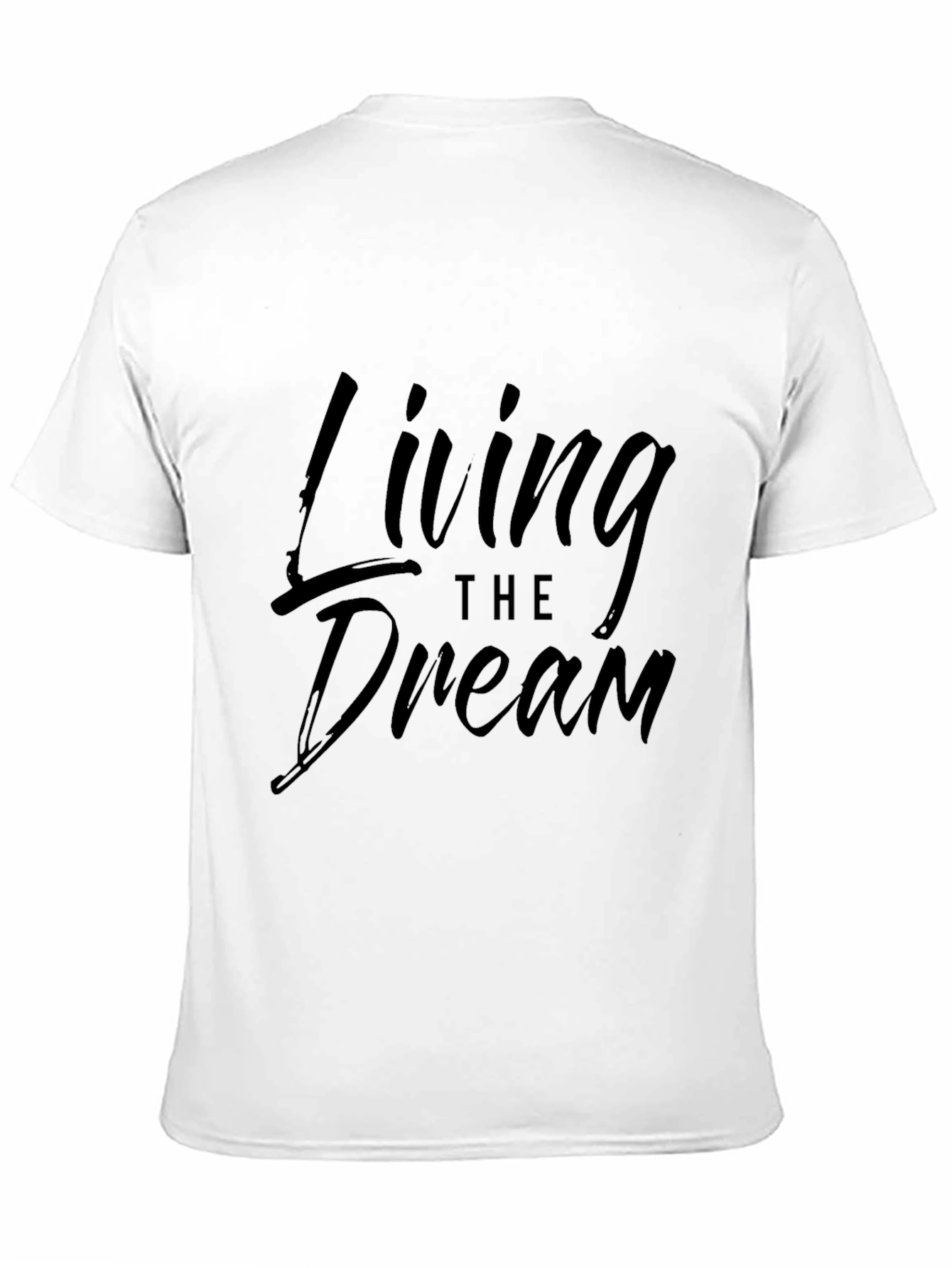 Black Living the Dream Black Graphic Tee view 11