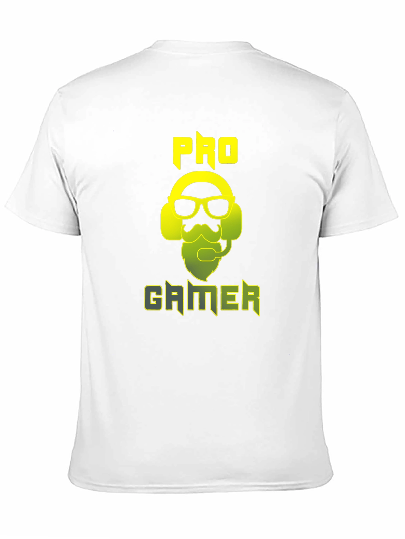 Black Pro Gamer Graphic Tee - Black Cotton Blend Shirt view 11