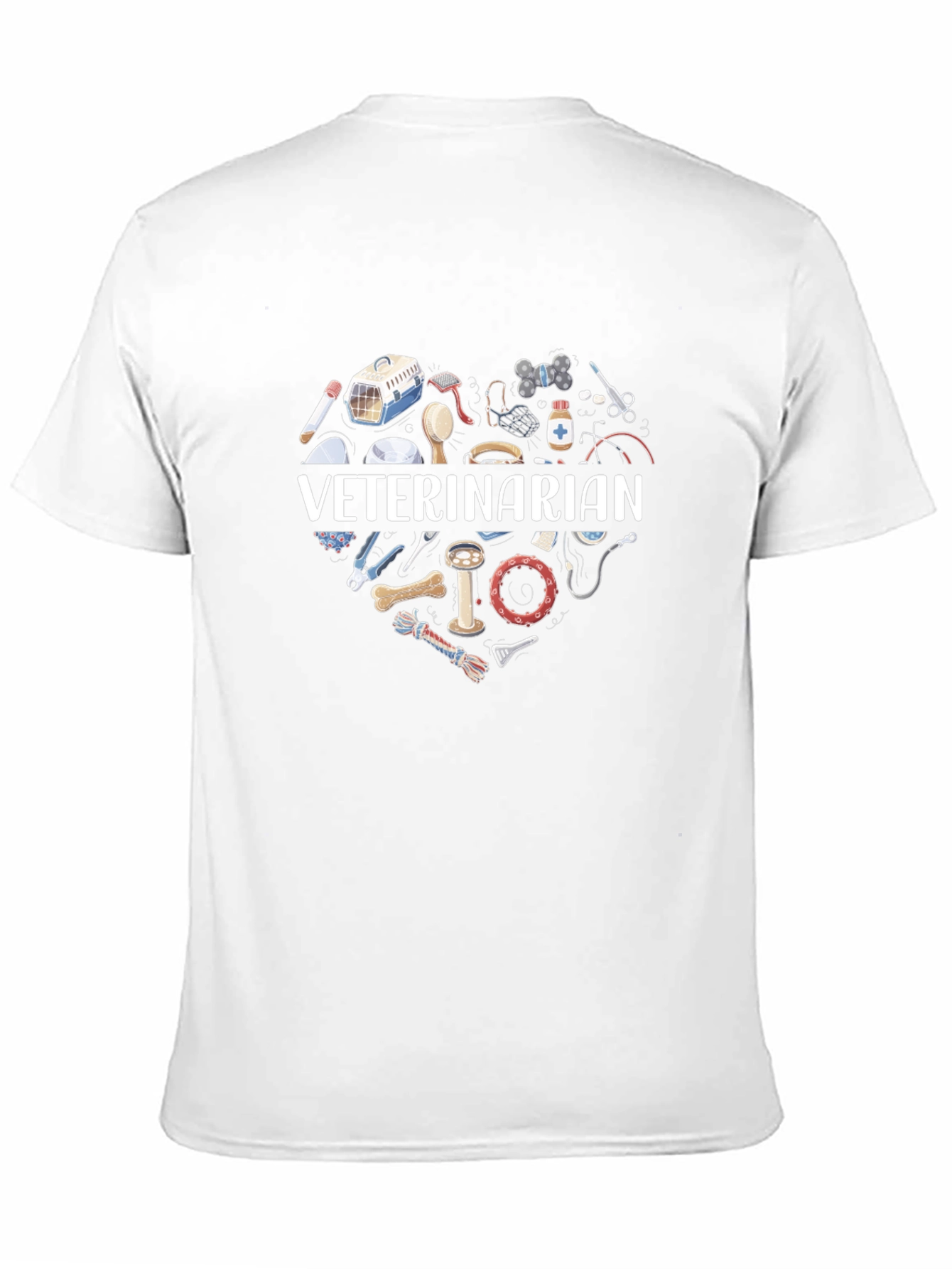 Veterinarian Heart Graphic T-Shirt - 11