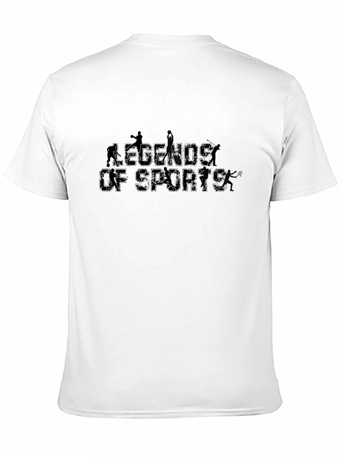 Black Legends of Sports Black T-Shirt view 11