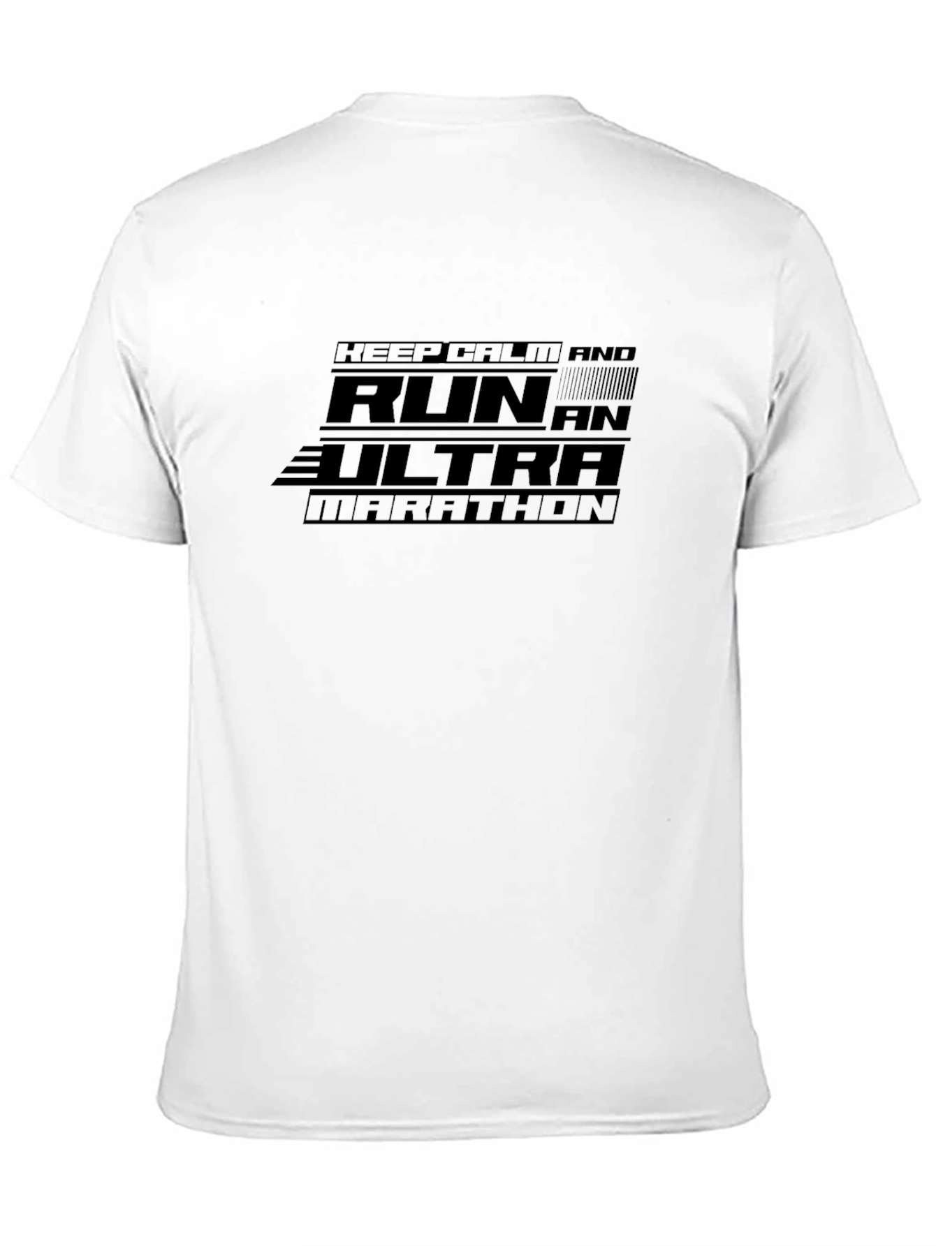 Black Run an Ultra Marathon T-Shirt view 11