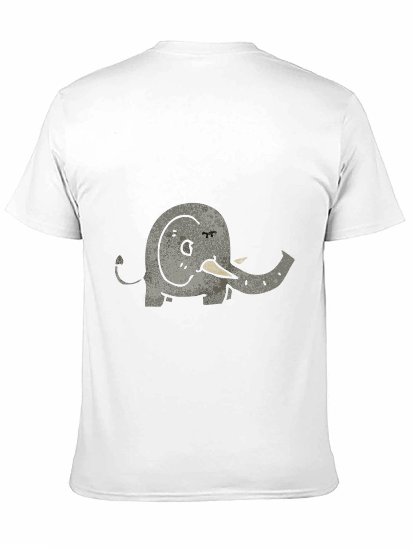 Black Elephant Graphic T-Shirt - Unisex Casual Tee view 11