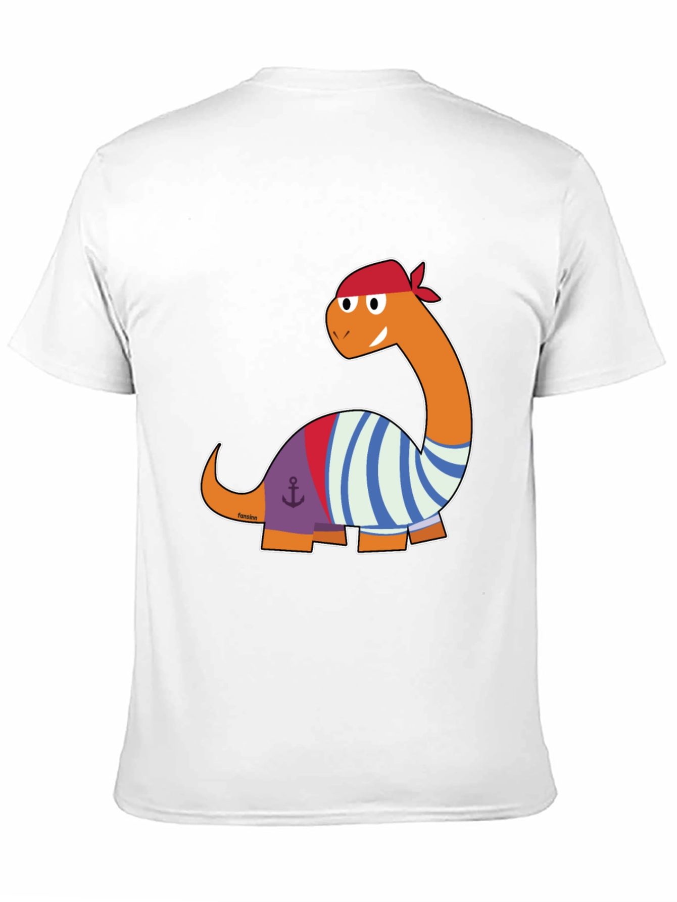 Black Pirate Dino T-Shirt - Black view 11