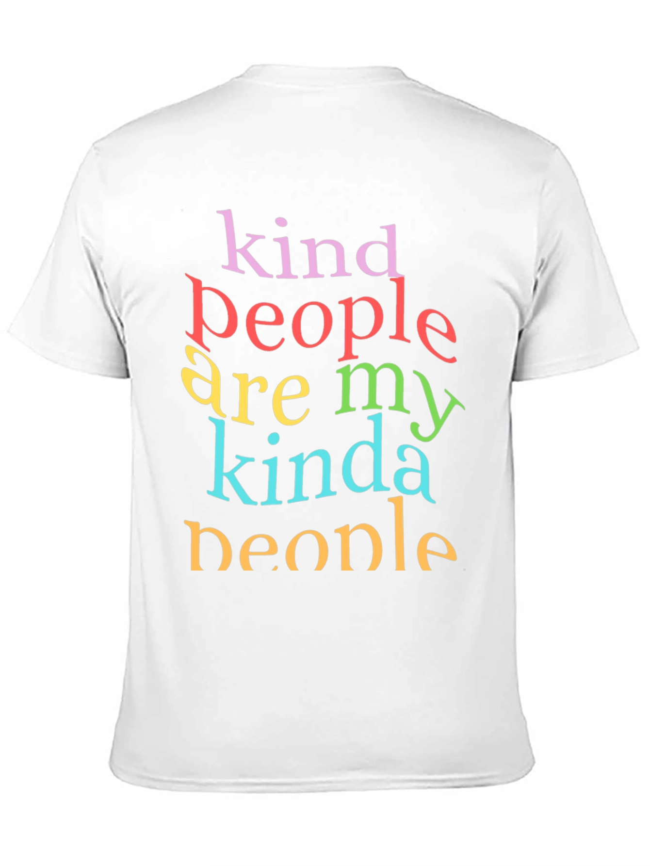 Black Kind People Are My Kinda People T-Shirt view 11