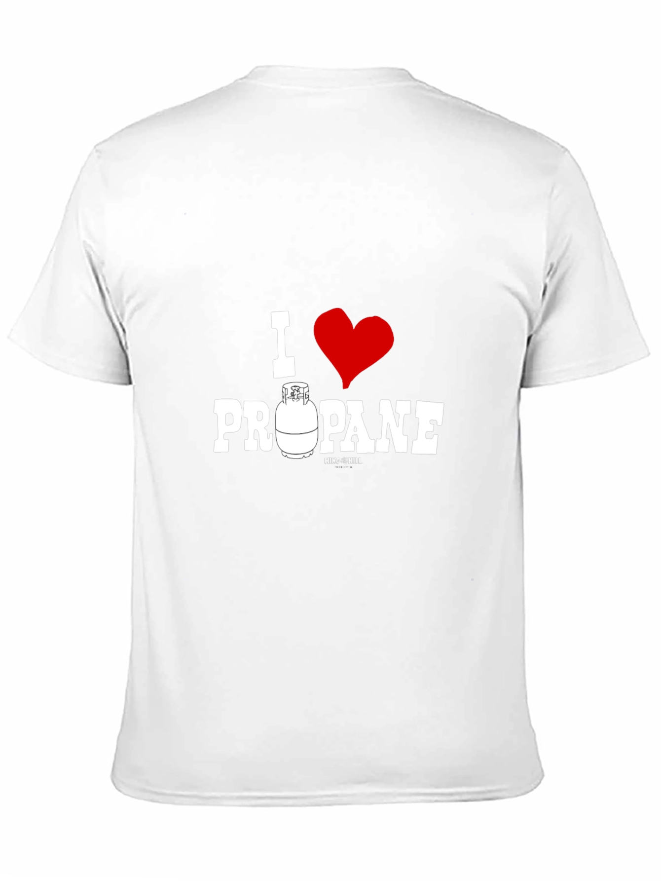 Black I Love Propane T-Shirt - BBQ Grill Master Tee view 11