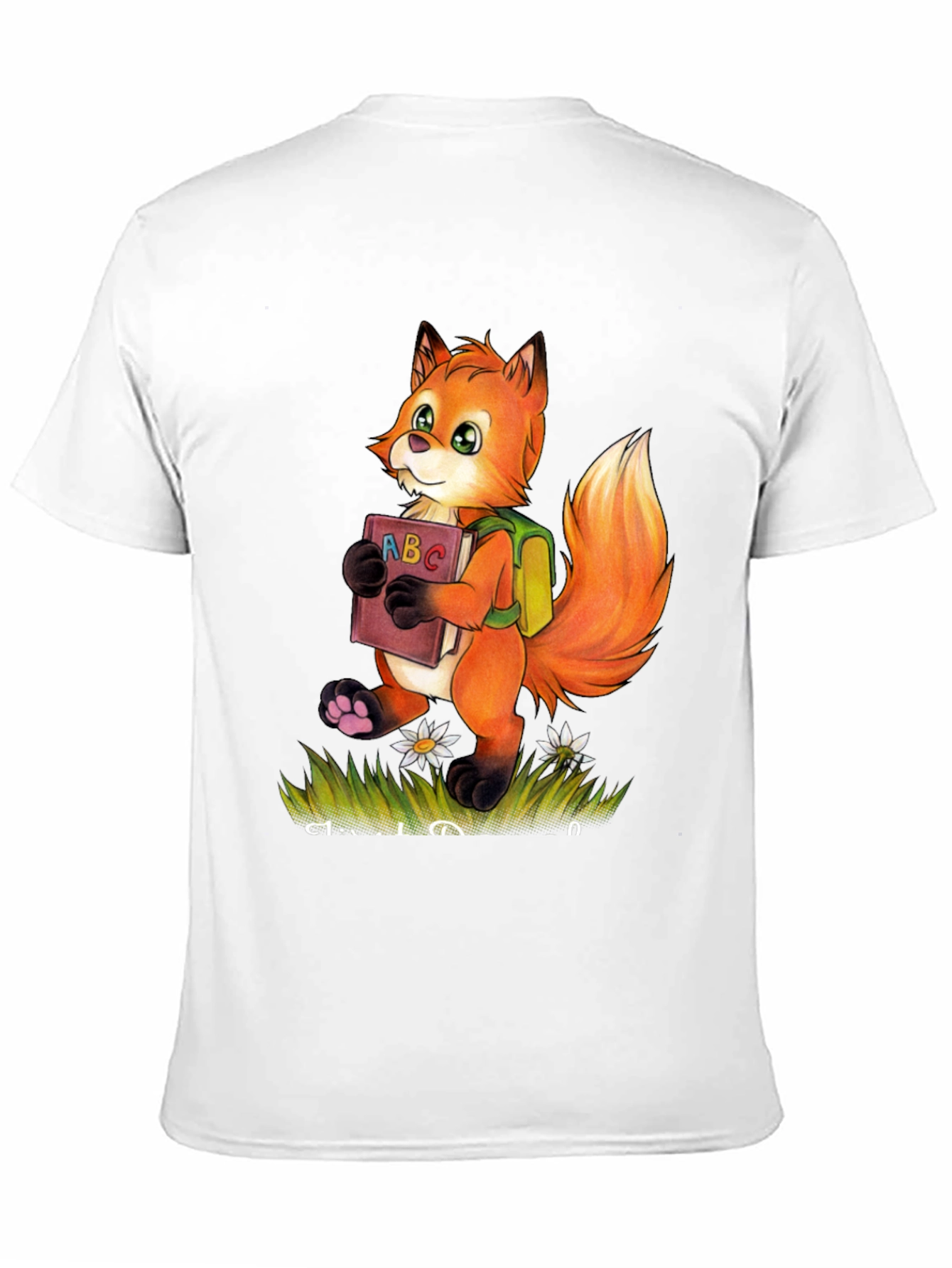 Black Fox ABC Book T-Shirt view 11