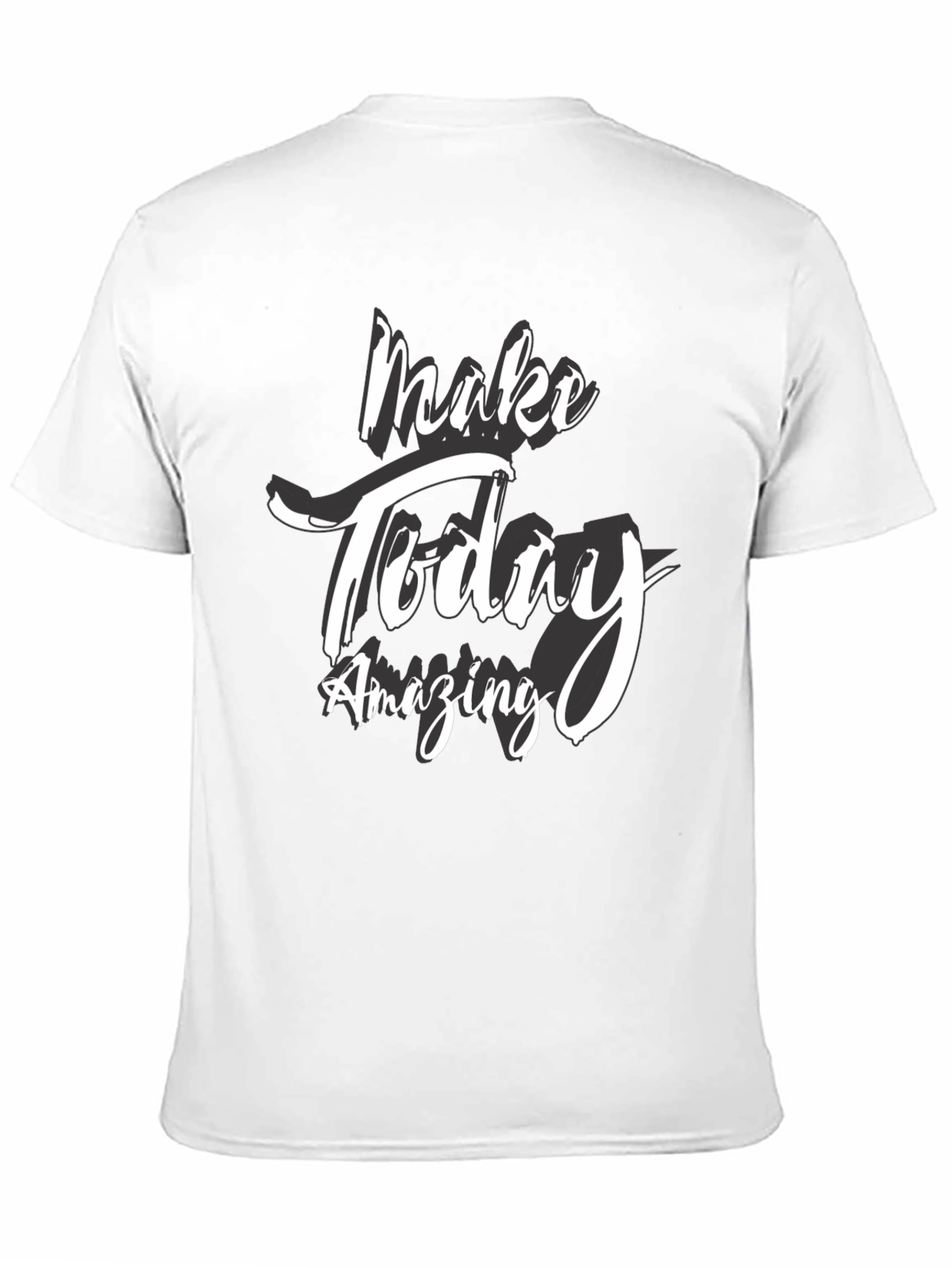 Black Make Today Amazing Graphic Tee view 11