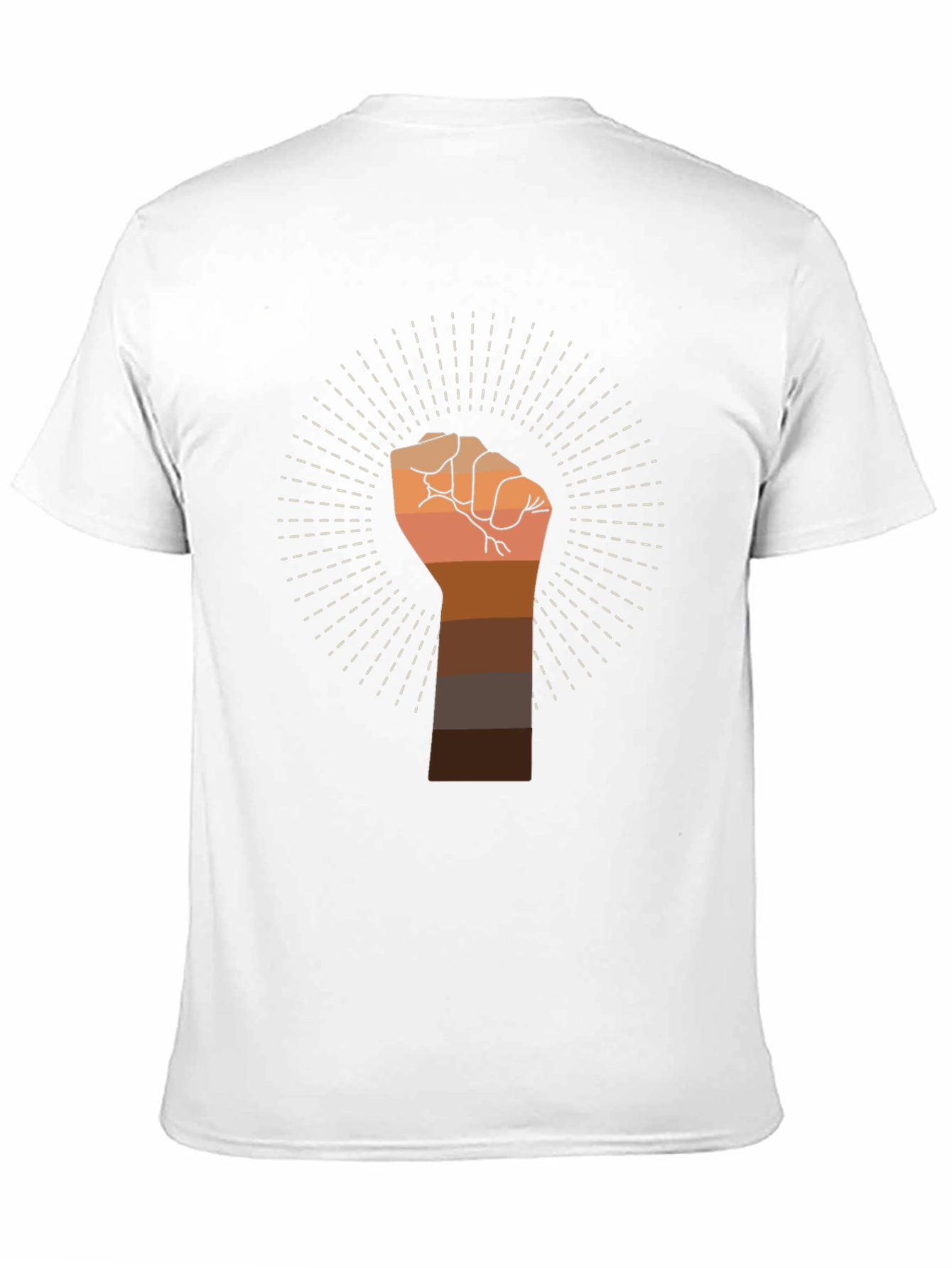 Black Unity Fist Graphic Tee view 11