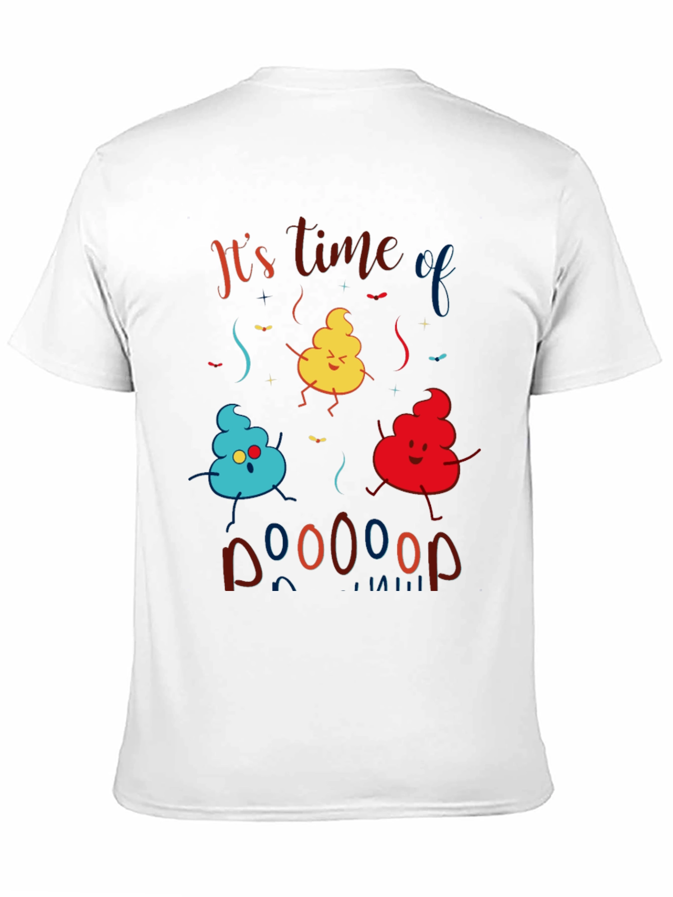 Black It's Time of Doooop T-Shirt view 11