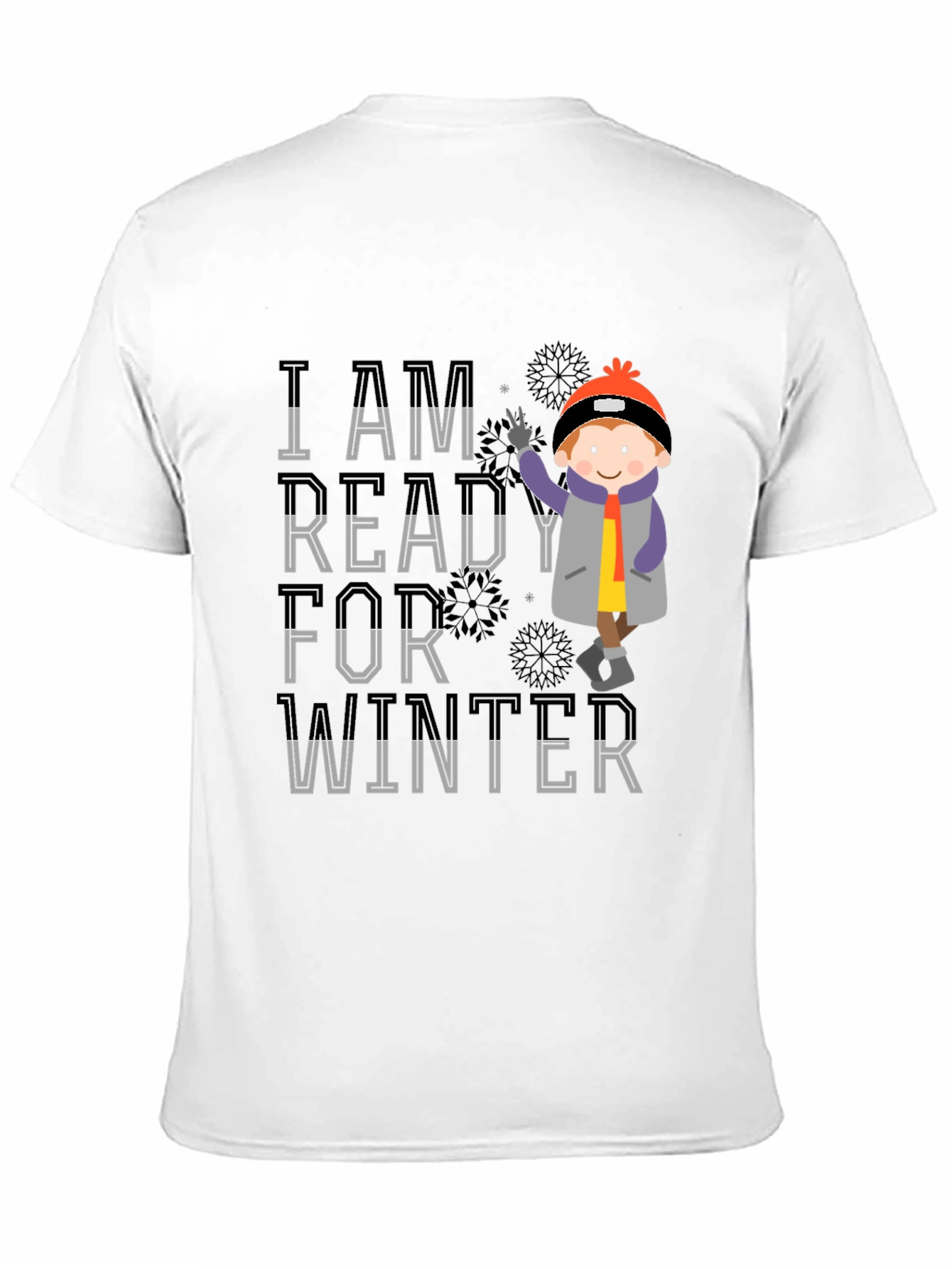 Black Winter Ready Graphic Tee view 11