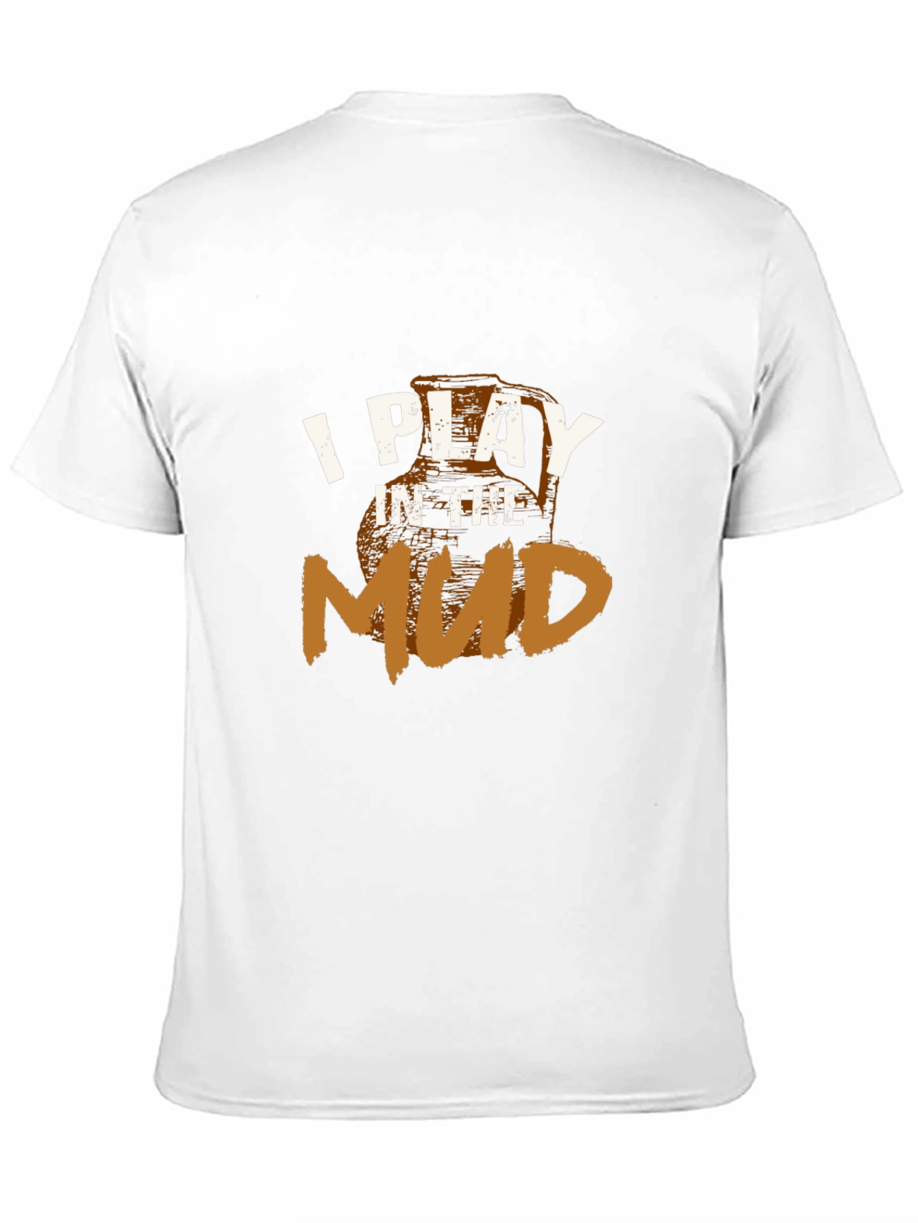 Black I Play in the Mud Graphic Tee view 11