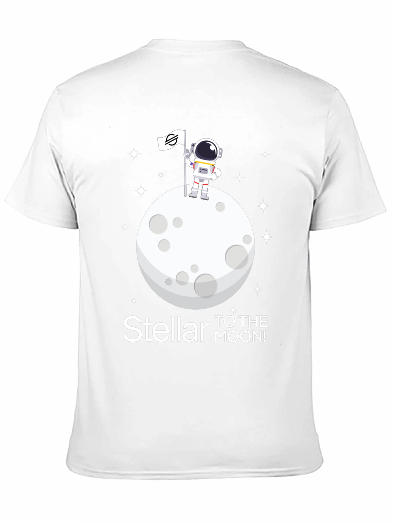 Black Stellar to the Moon T-Shirt view 11